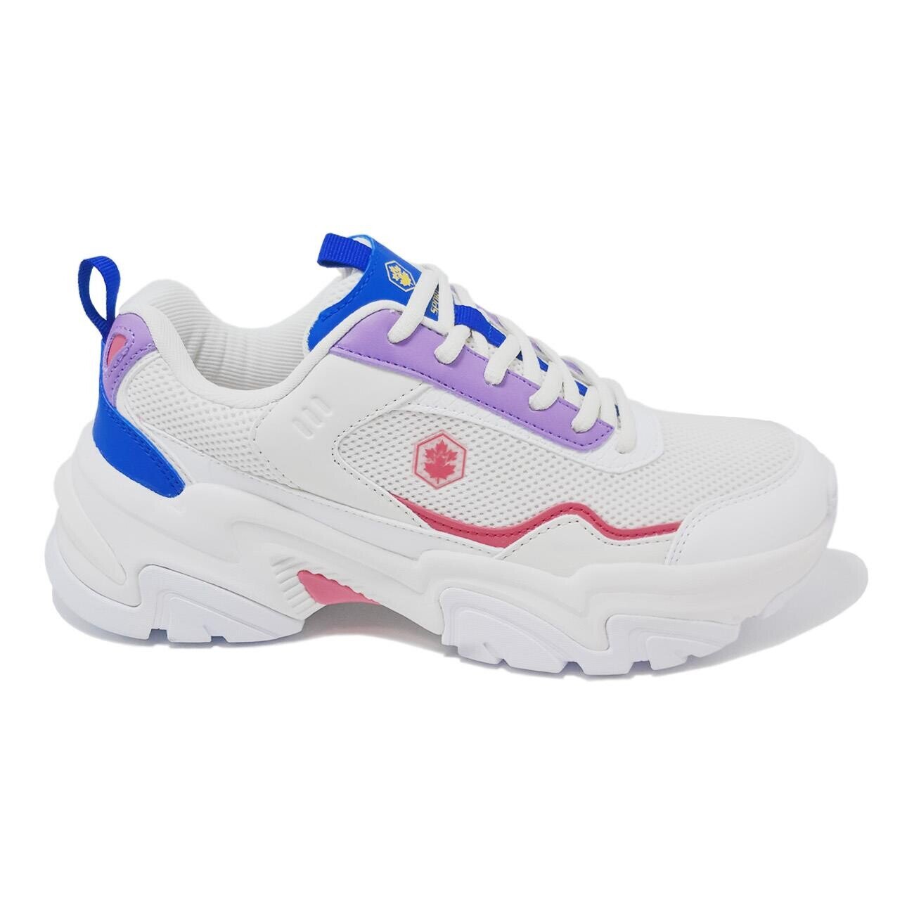 Lumberjack Joanna Wmn Spor Ayakkabı Beyaz-Lila - 1