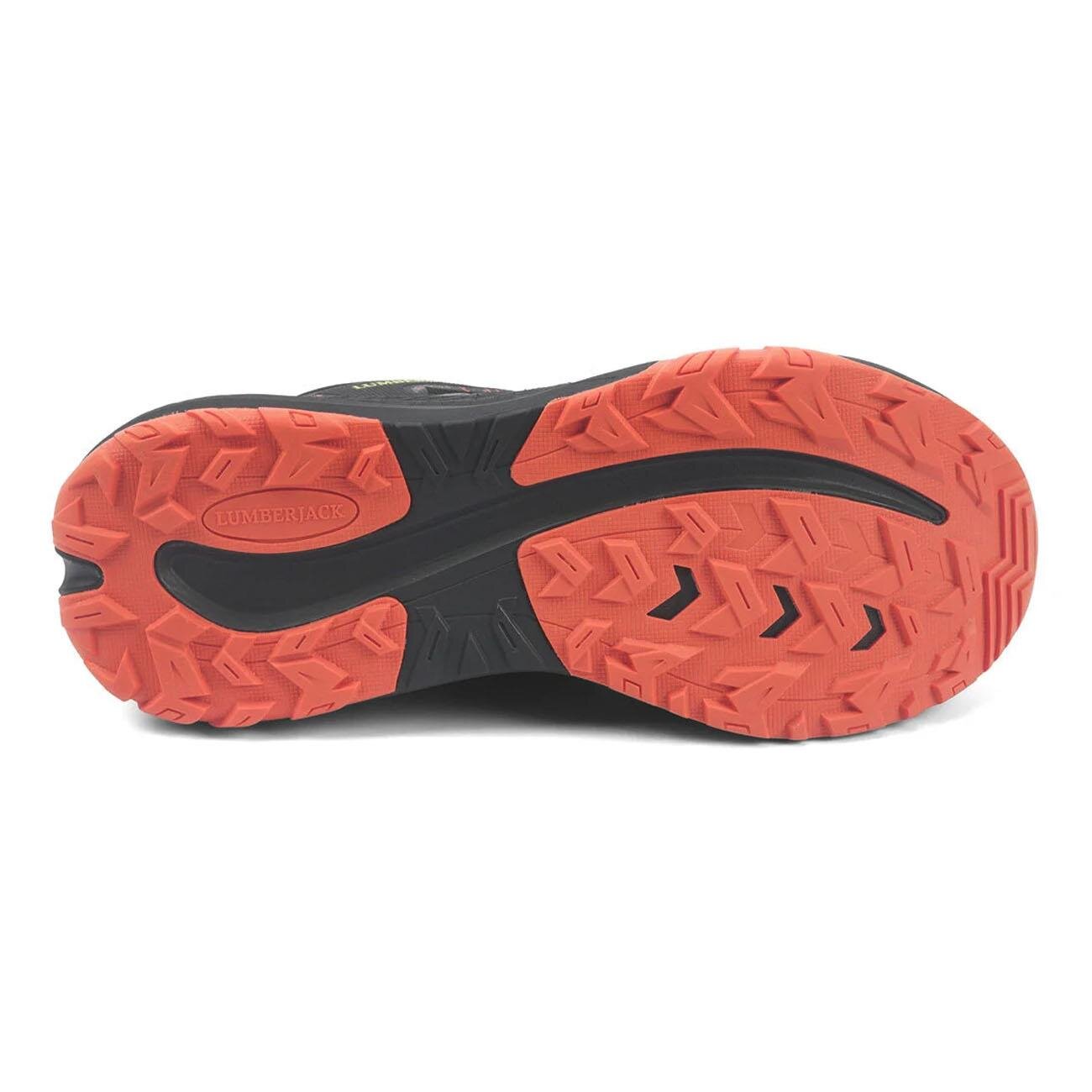 Lumberjack Seth Outdoor Ayakkabı Siyah-Turuncu - 4