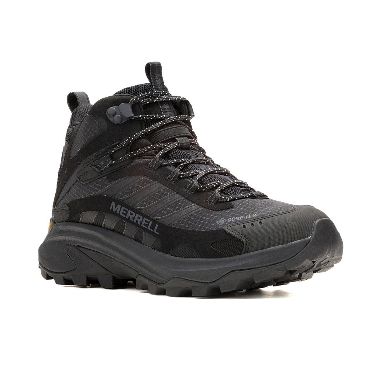 Merrell J037501 Moab Speed 2 Mid GTX Outdoor Ayakkabı Siyah - 2