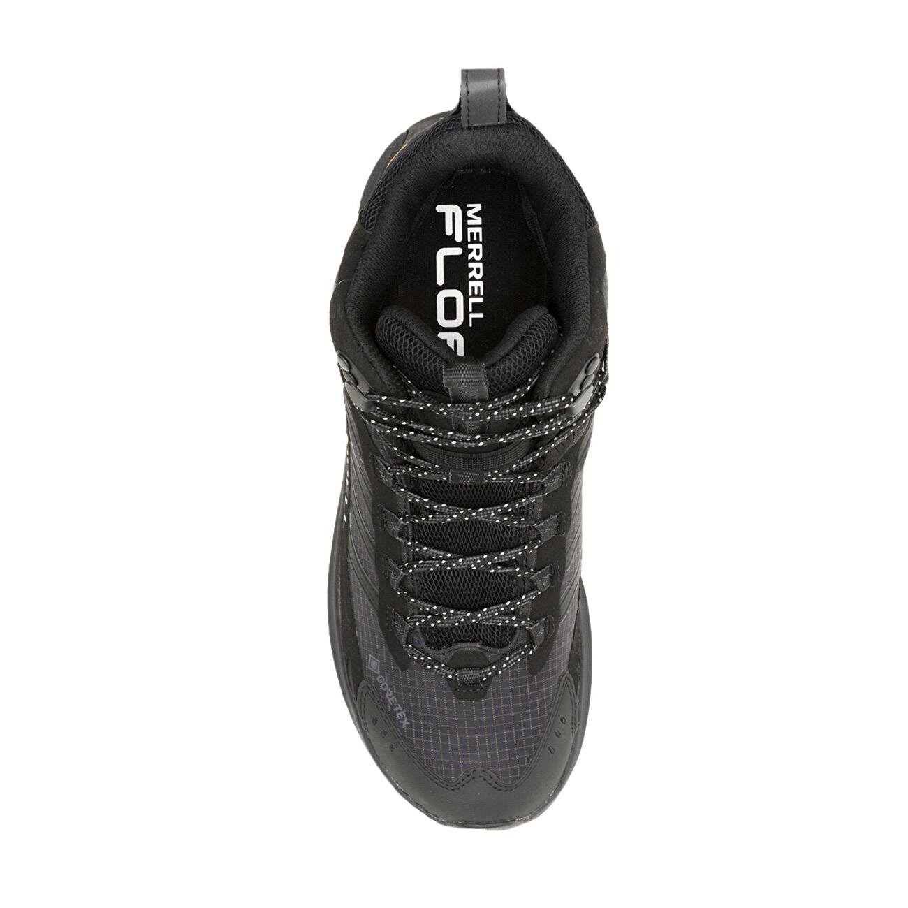 Merrell J037501 Moab Speed 2 Mid GTX Outdoor Ayakkabı Siyah - 4