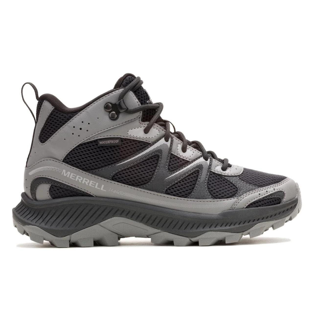 Merrell J038275 Tempo Exp Mid WP Outdoor Ayakkabı Siyah-Koyu Gri - 1