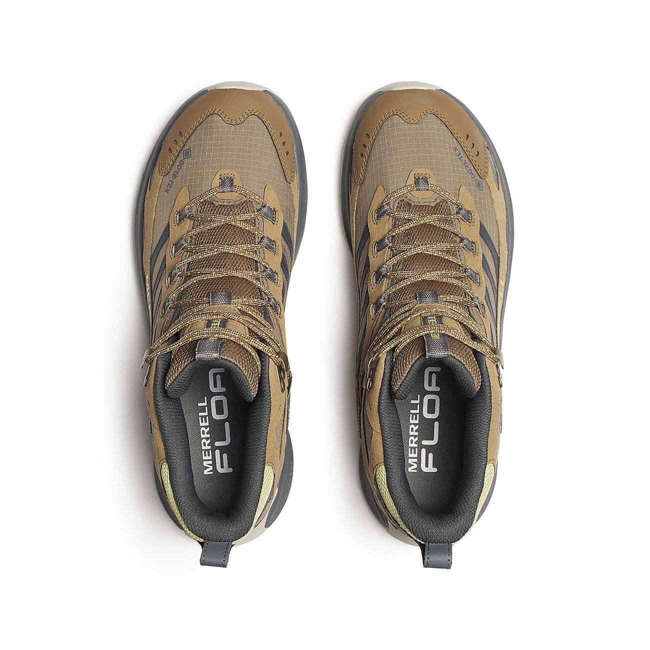 Merrell J038339 Moab Speed 2 MID GTX Outdoor Ayakkabı Açık Kahverengi - 4