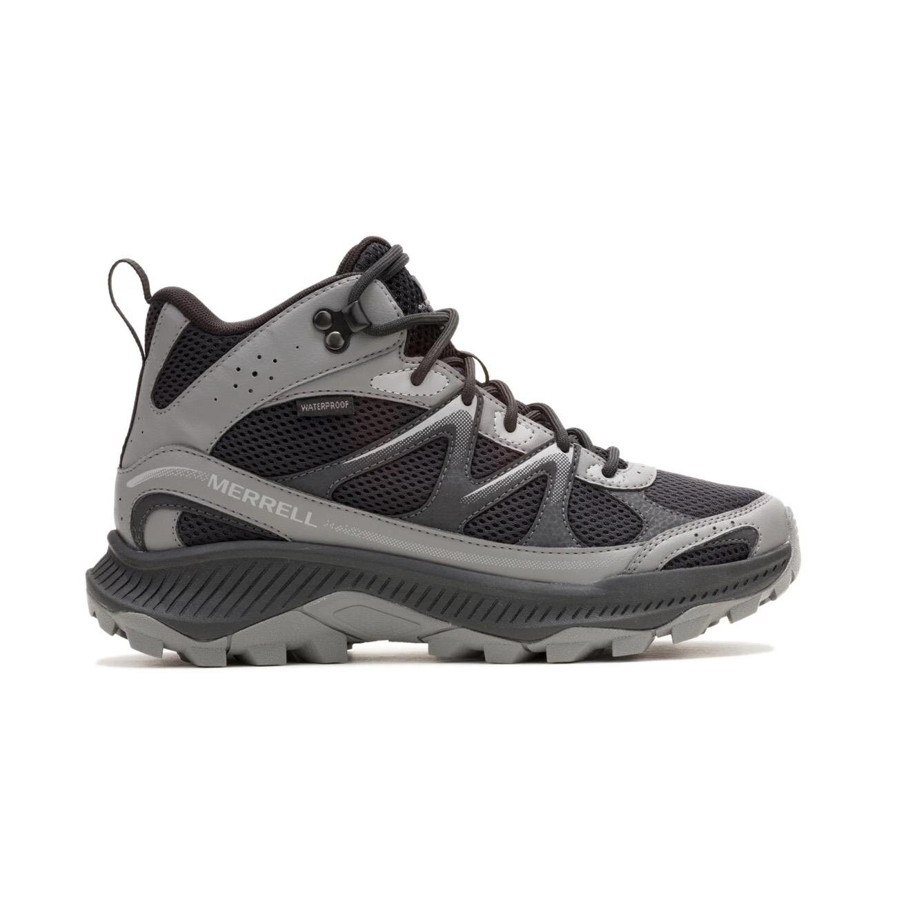 Merrell J038724 Tempo Exp Mid WP Outdoor Ayakkabı Siyah-Koyu Gri - 1