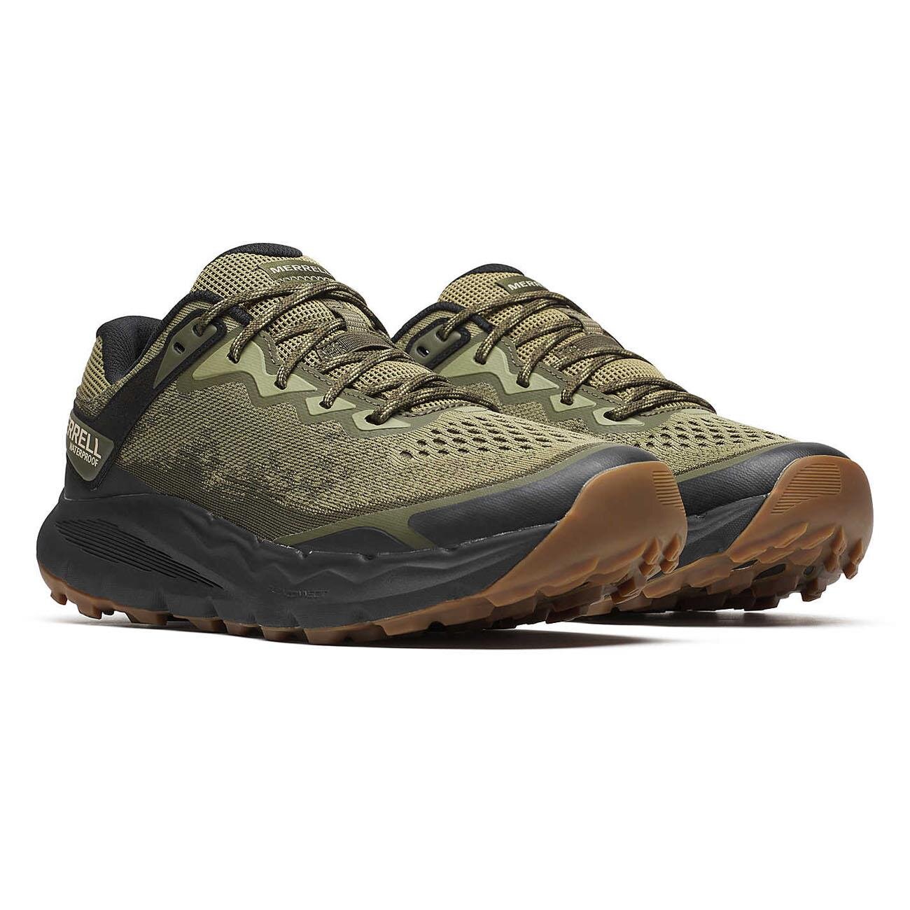 Merrell J068397 Nova 4 WP Spor Ayakkabı Haki - 3