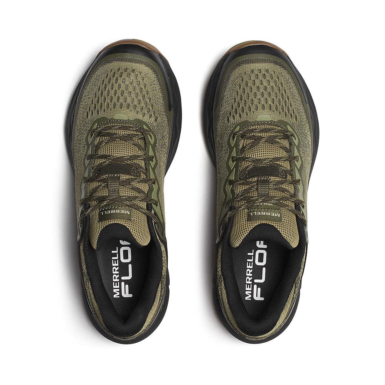 Merrell J068397 Nova 4 WP Spor Ayakkabı Haki - 4