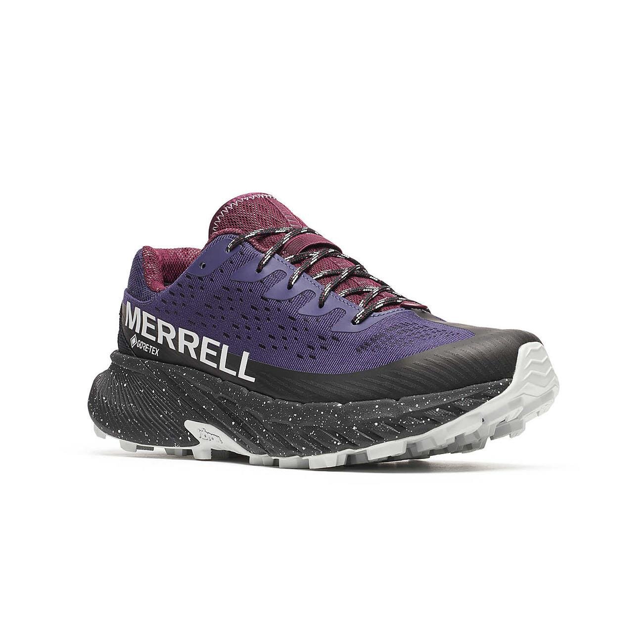 Merrell J068483 AGILITY PEAK 5 GTX Spor Ayakkabı Mor-Mavi - 3