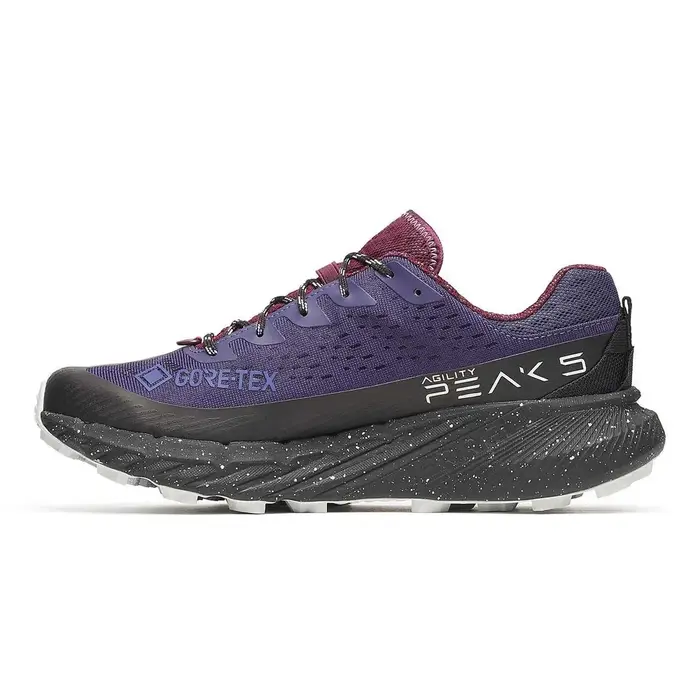 Merrell J068483 AGILITY PEAK 5 GTX Spor Ayakkabı Mor-Mavi - 4