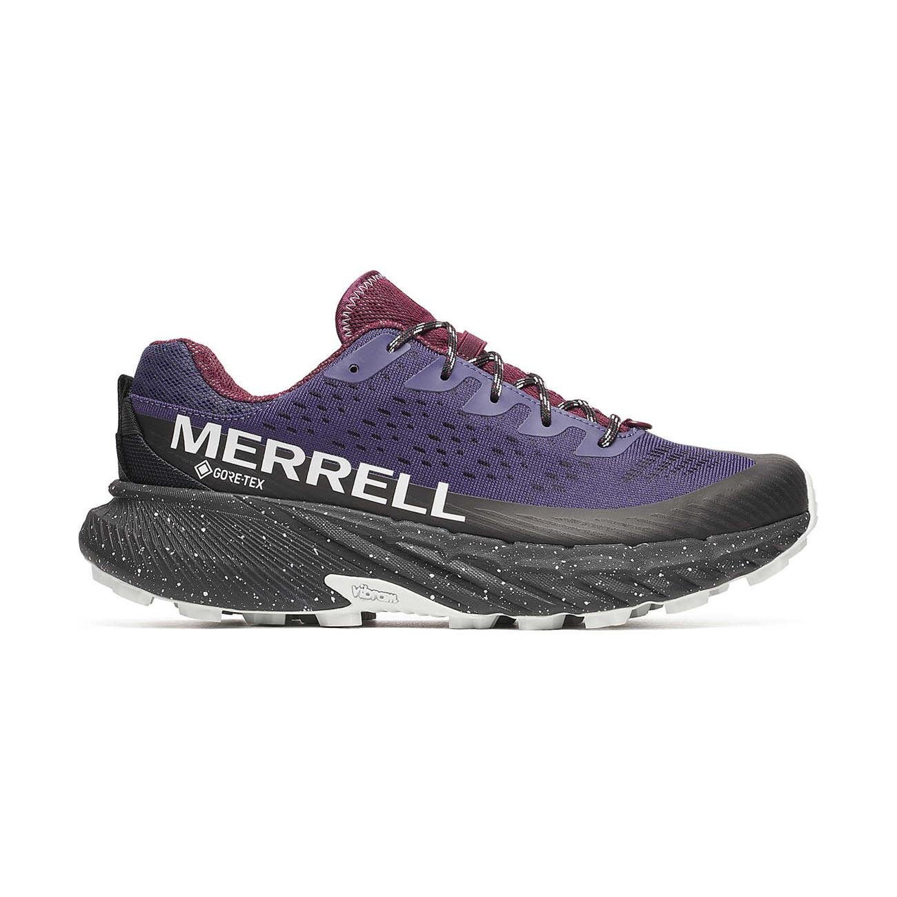 Merrell J068574 Agility Peak 5 Gtx Spor Ayakkabı Mor-Mavi - 1