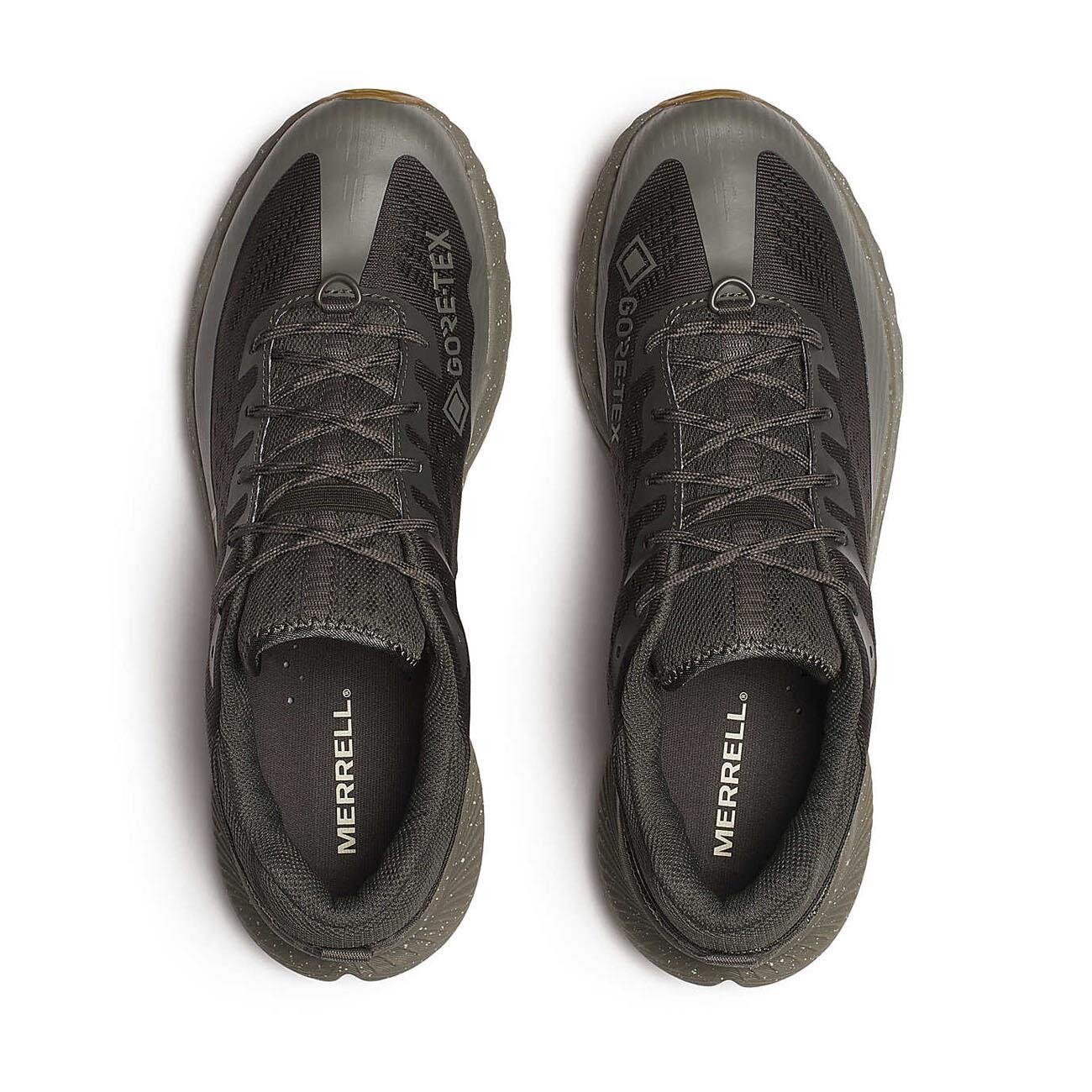 Merrell J068701 Agility Peak 5 Gtx Spor Ayakkabı Koyu Gri-Bej - 4
