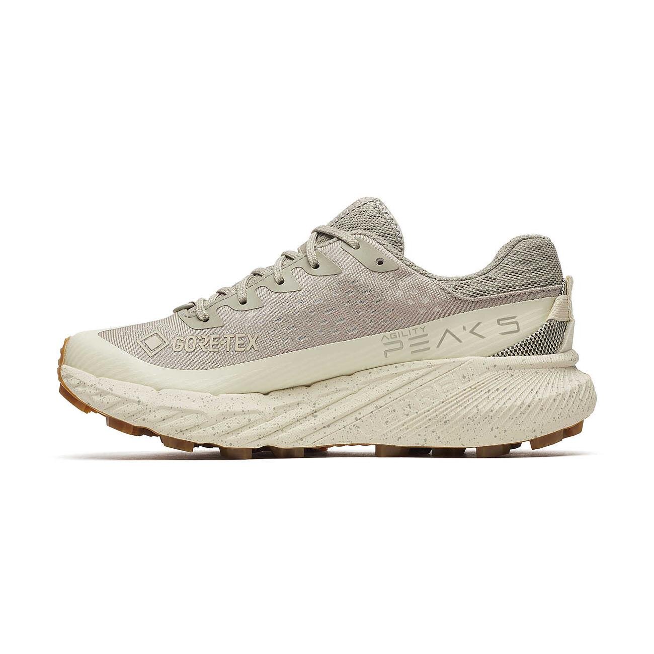 Merrell J068702 Agility Peak 5 GTX Spor Ayakkabı Açık Gri-Bej - 2