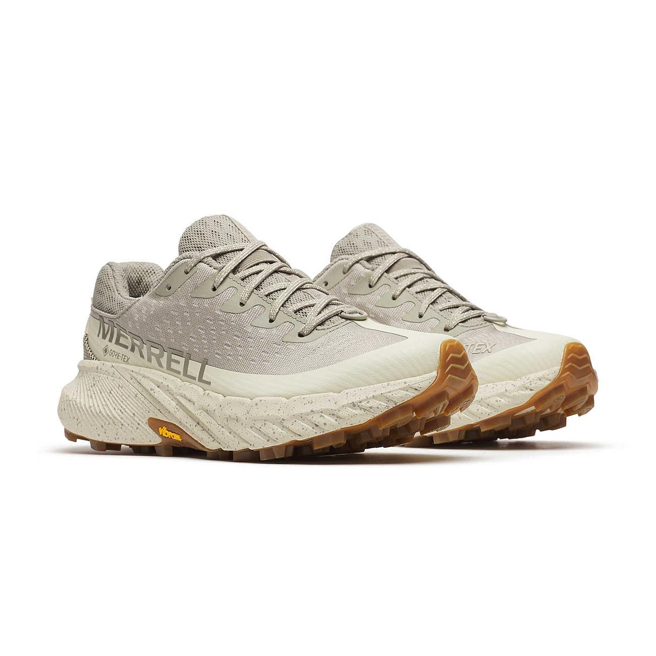 Merrell J068702 Agility Peak 5 GTX Spor Ayakkabı Açık Gri-Bej - 3
