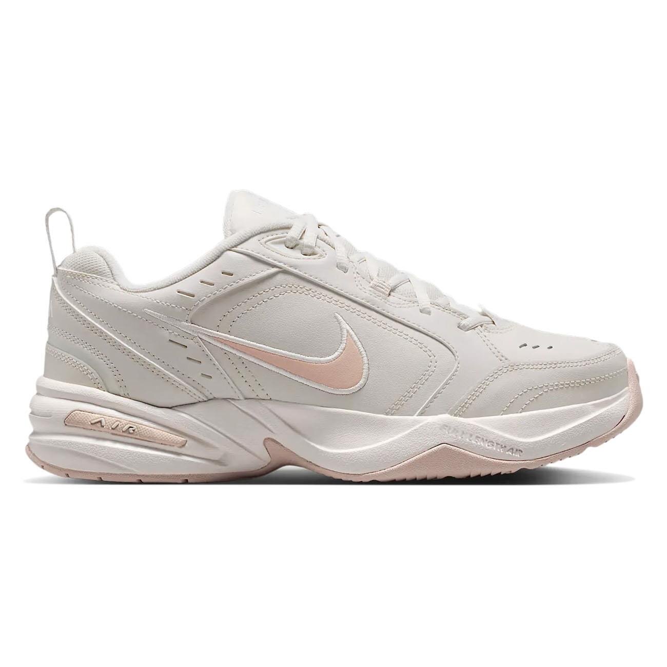Nike 415445 Air Monarch iv Spor Ayakkabı Bej-Pembe - 1