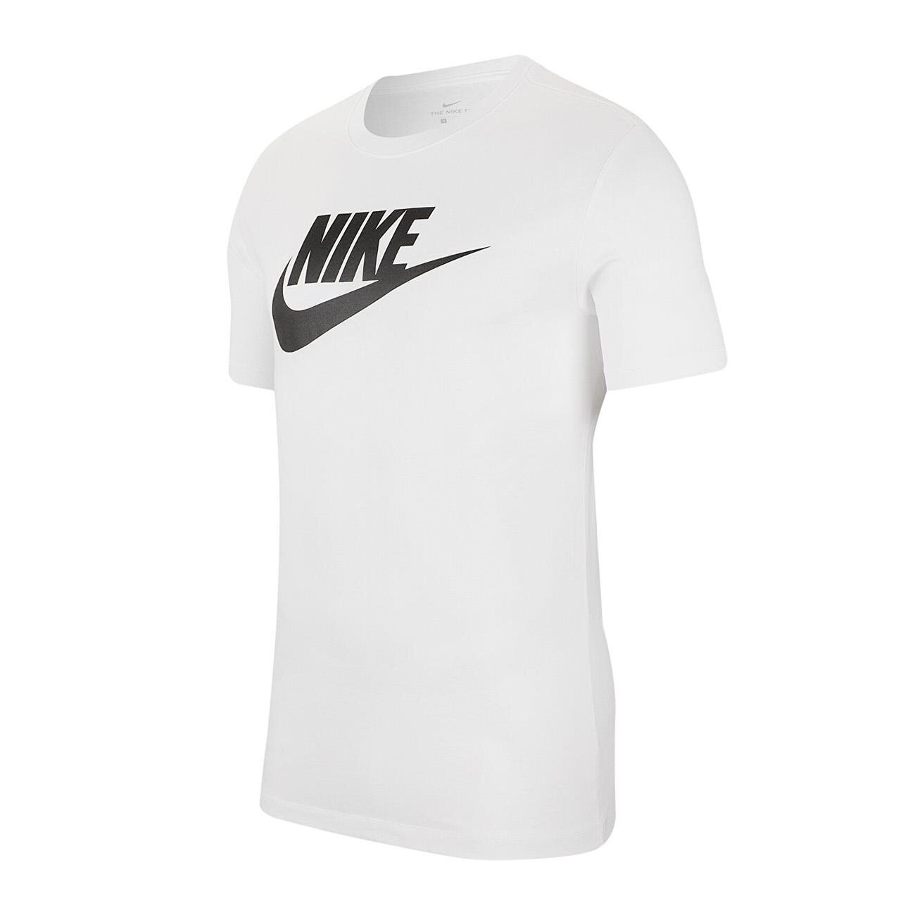 Nike AR5004 M Nsw Tee Icon Futura Tişört Beyaz - 1