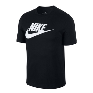 Nike AR5004 M Nsw Tee Icon Futura Tişört Siyah - Nike
