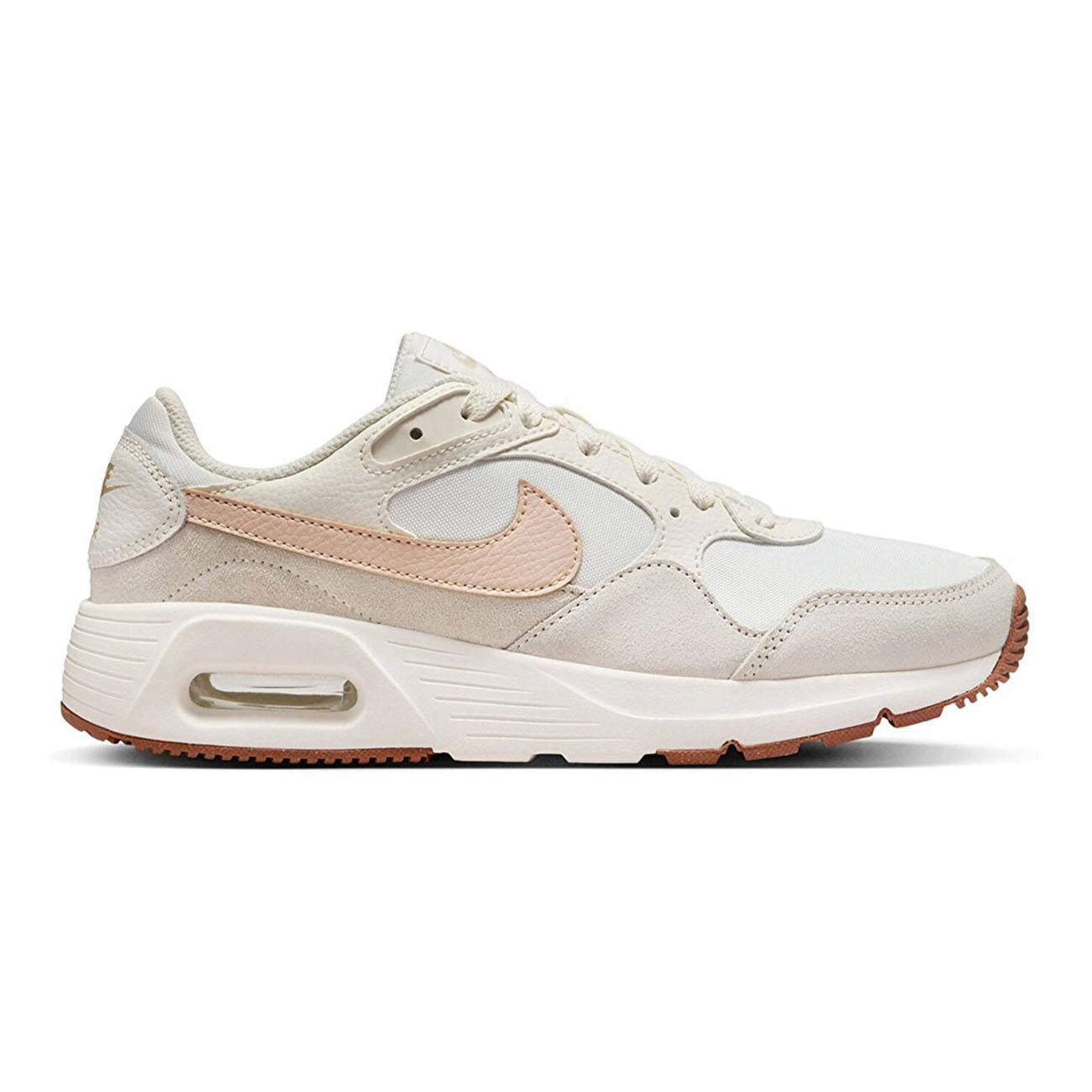 Nike Cw4554 Air Max Sc Spor Ayakkabı Beyaz-Bej - 1