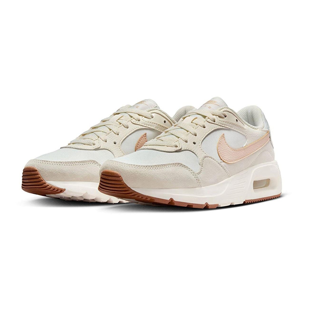 Nike Cw4554 Air Max Sc Spor Ayakkabı Beyaz-Bej - 2