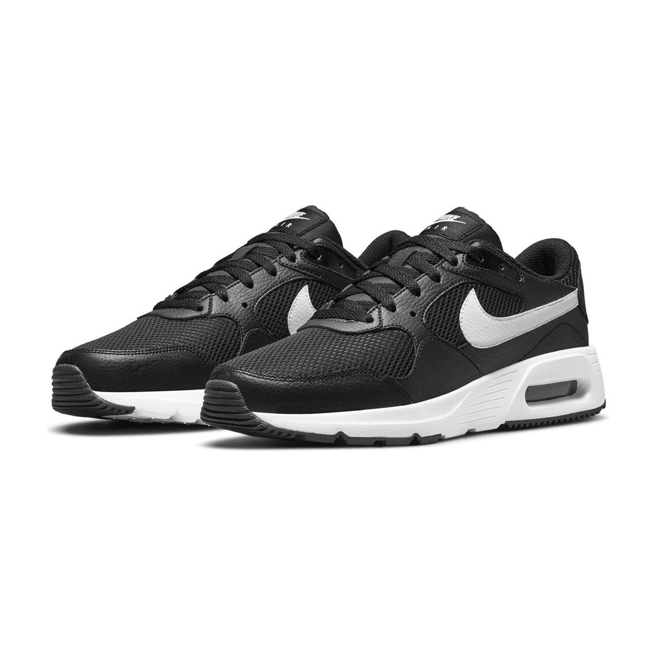 Nike CW4555 Air Max Sc Spor Ayakkabı Siyah-Beyaz - 2