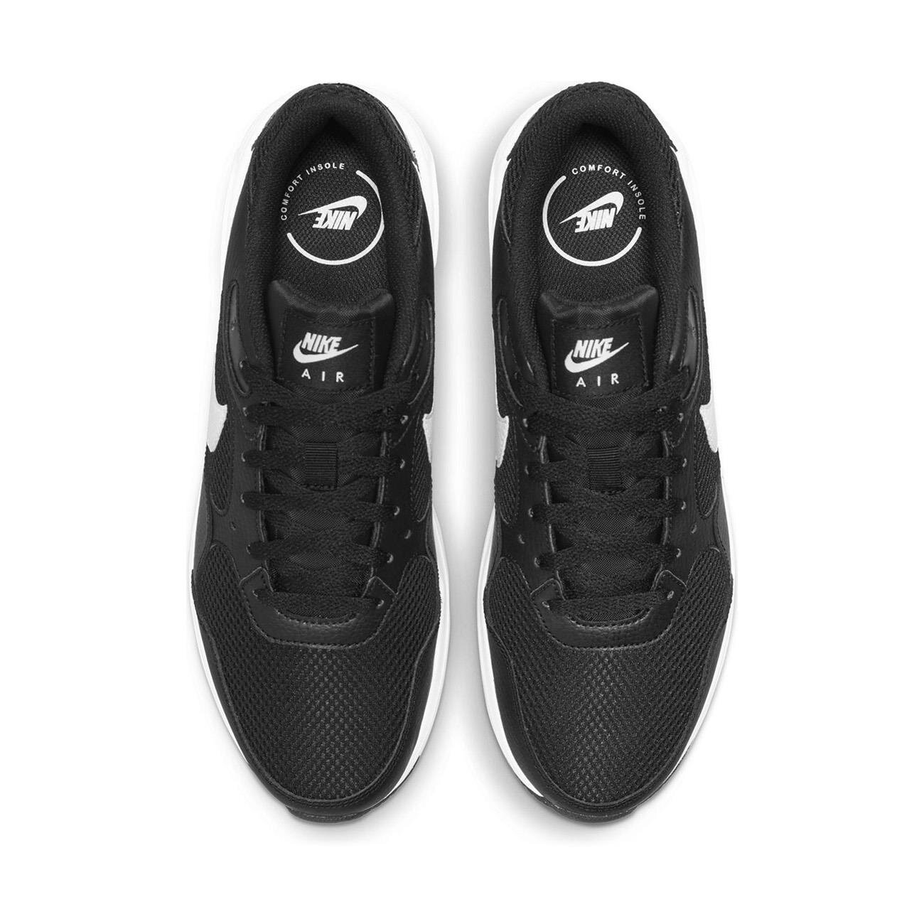 Nike CW4555 Air Max Sc Spor Ayakkabı Siyah-Beyaz - 3