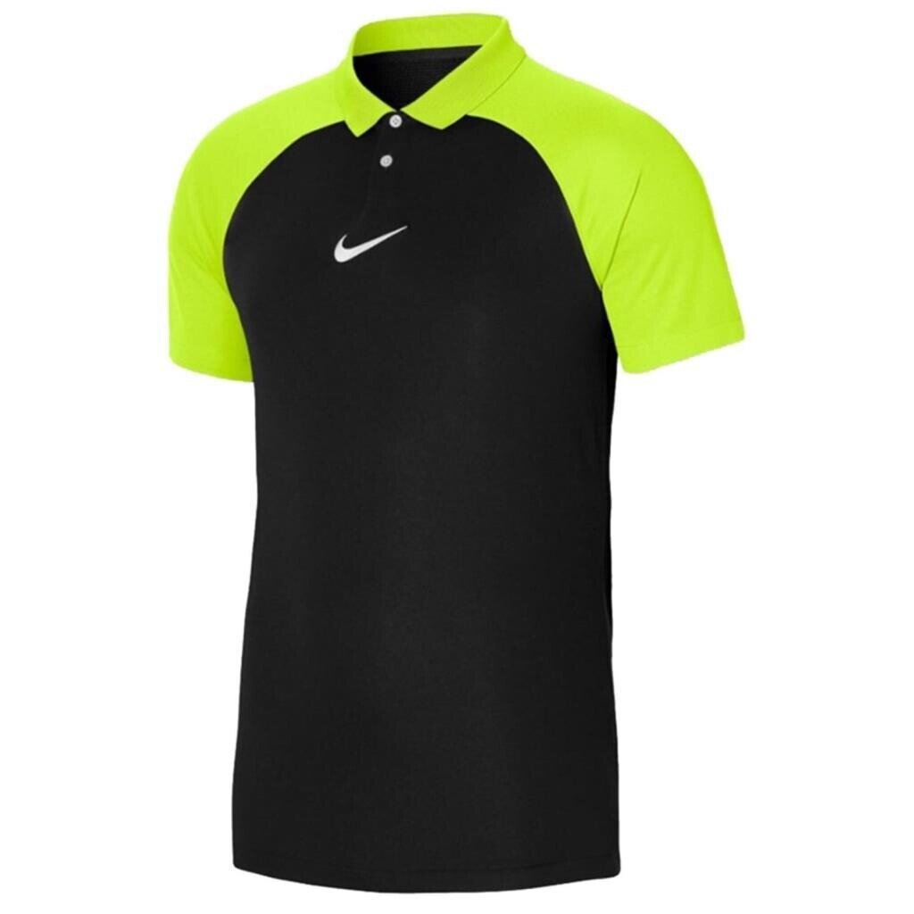 Nike Dh9228 M Nk Df Acdpr Ss Polo K T-Shirt Siyah Neon Yeşil - 1