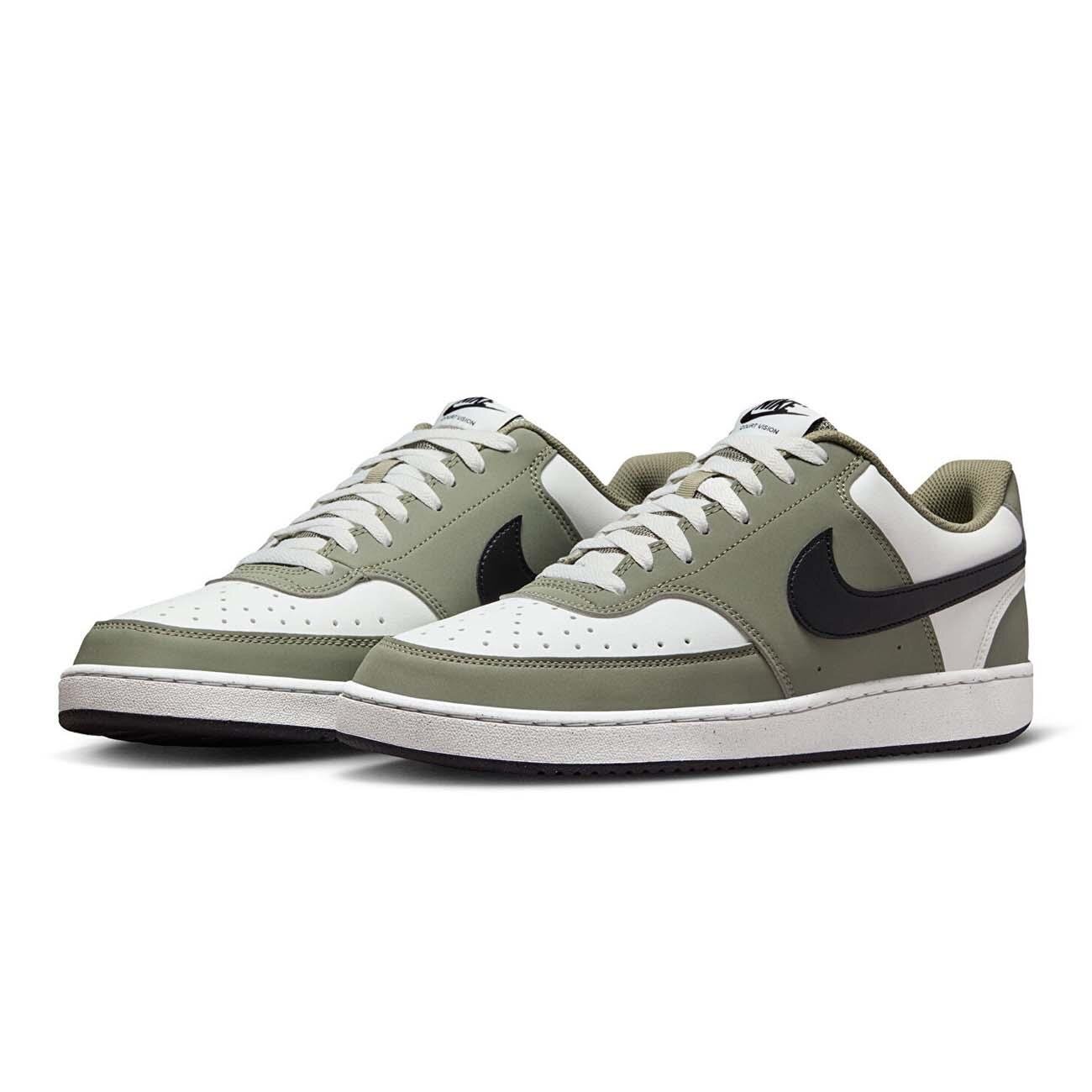 Nike Im0459 Court Vision Lo P Nb Spor Ayakkabı Beyaz-Yeşil - 3