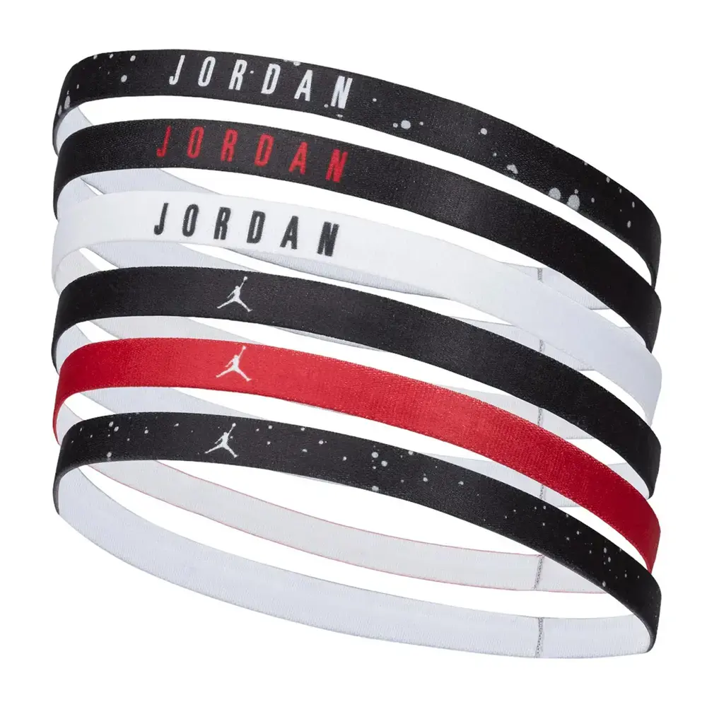 Nike J.100.7584 Jordan Elastic 6 pk Saç Bandı Siyah - 1