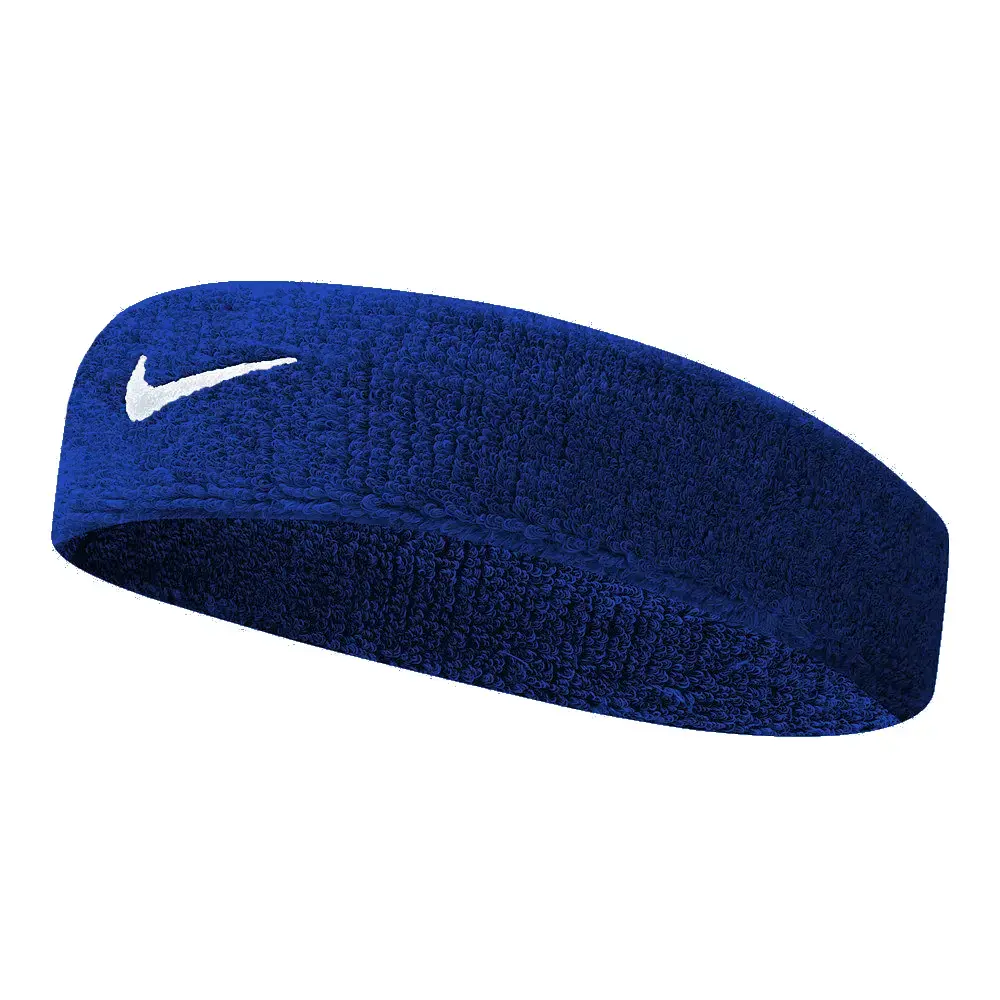 Nike N.101.2407 Swoosh Classic Saç Bandı Mavi - 1