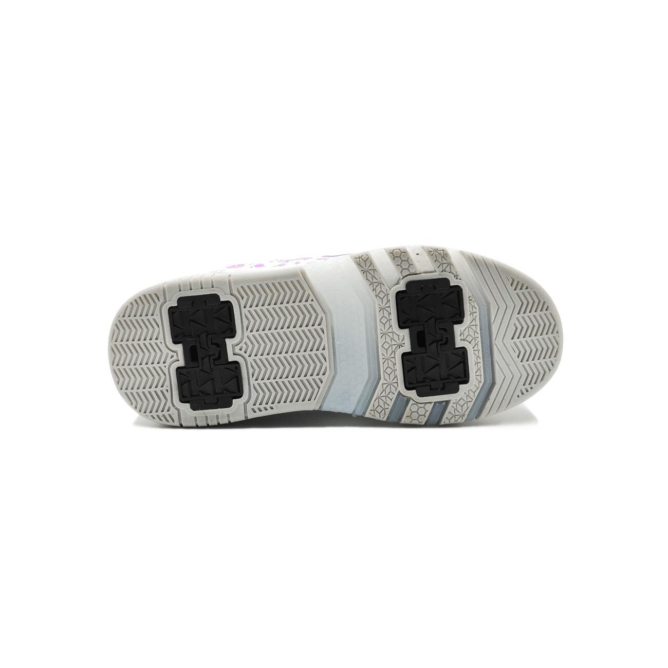 Pampili Işıklı Patenli Spor Ayakkabı Pembe-Lila - 3