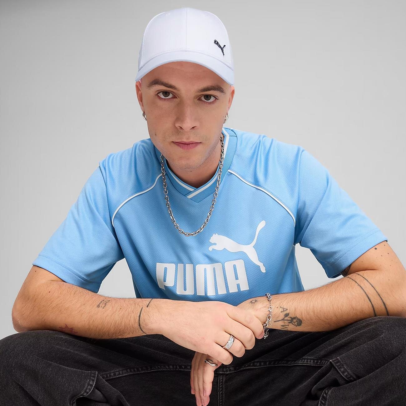 Puma 025994 Ess Metal Cat BB Cap Şapka Beyaz - 3
