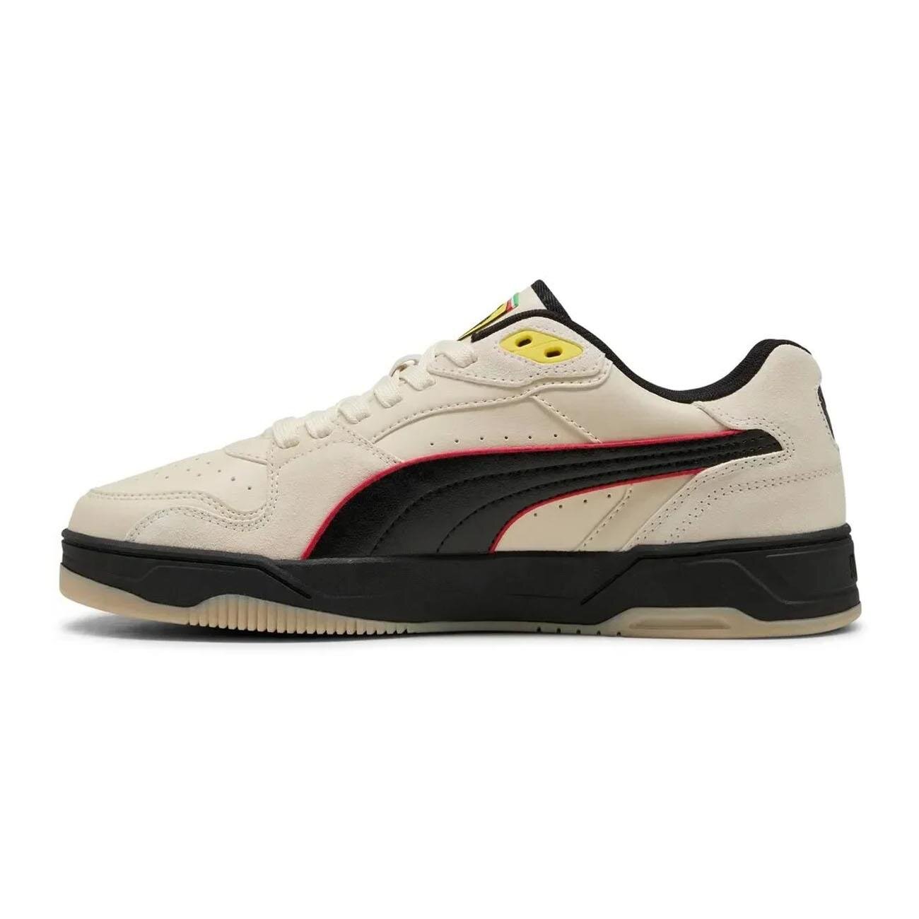Puma 308912 Ferrari RBD Break Low Spor Ayakkabı Bej - 2