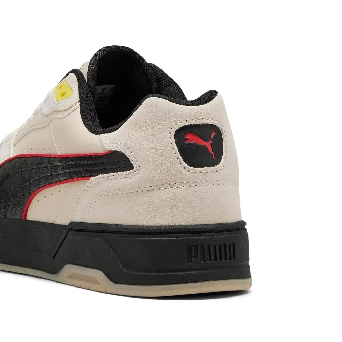 Puma 308912 Ferrari RBD Break Low Spor Ayakkabı Bej - 4