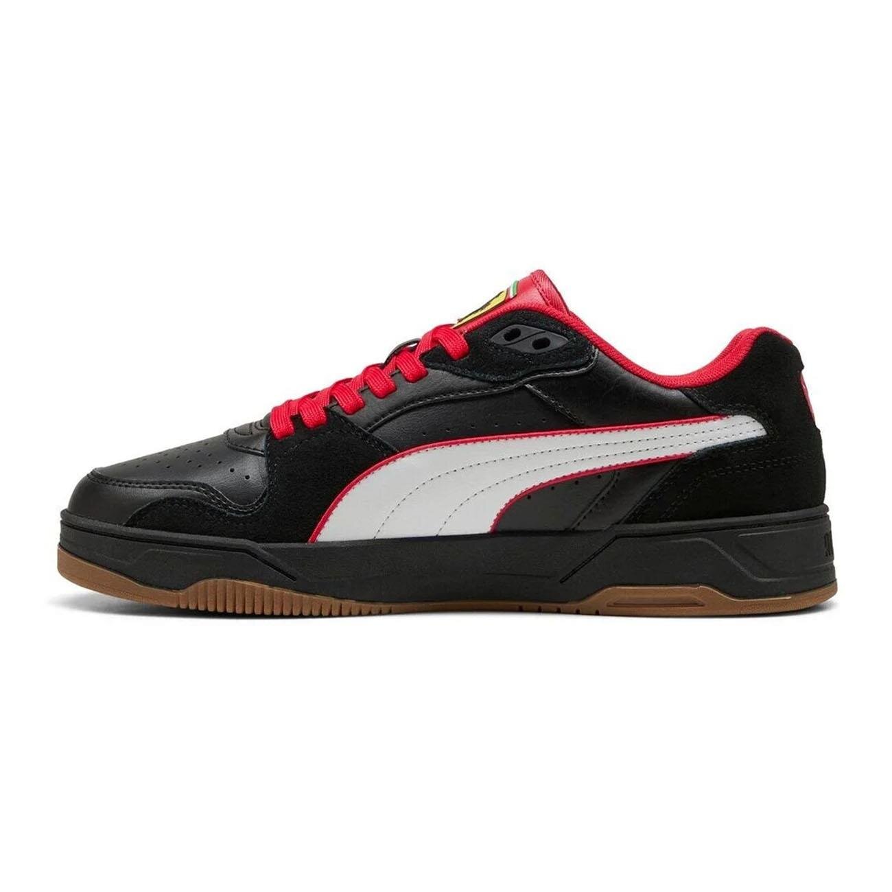 Puma 308912 Ferrari RBD Break Low Spor Ayakkabı Siyah - 2