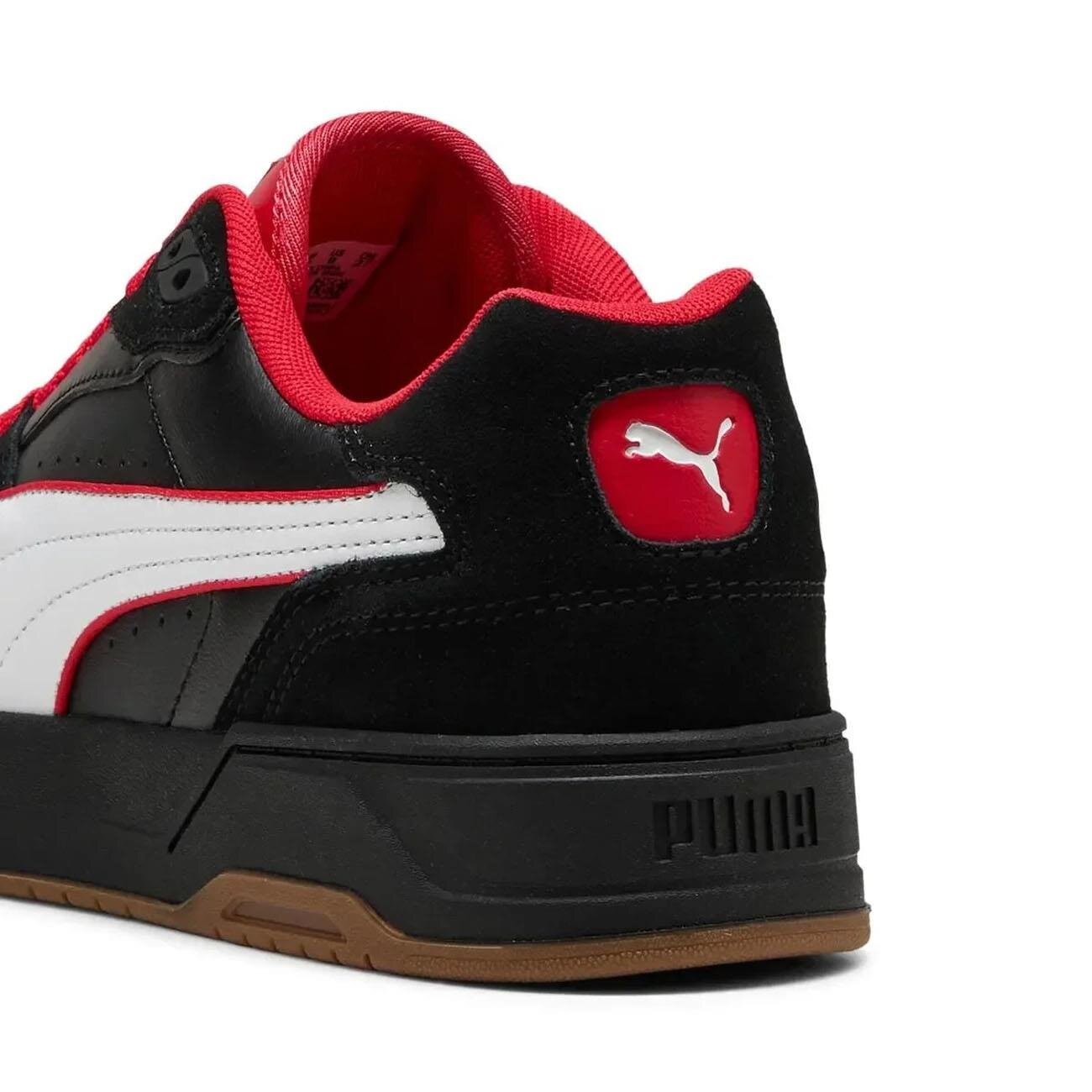 Puma 308912 Ferrari RBD Break Low Spor Ayakkabı Siyah - 4