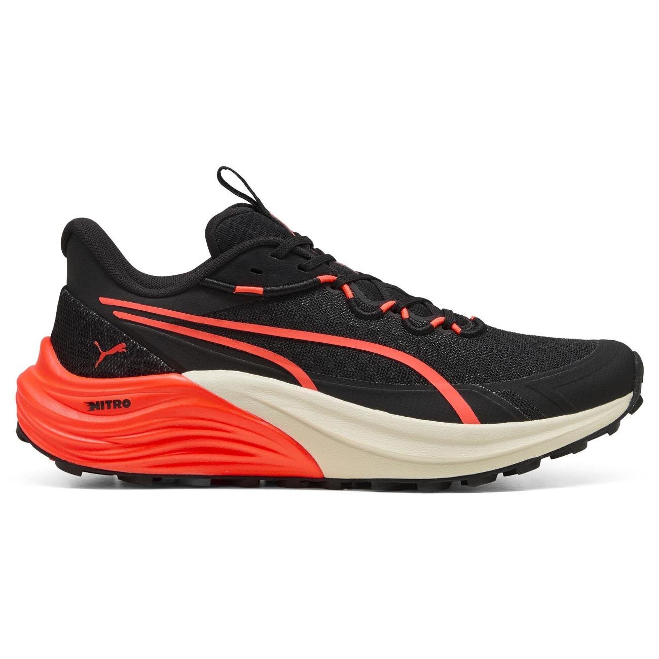 Puma 310791 Electrify Nitro 4 Trail Spor Ayakkabı Siyah-Kırmızı - 1