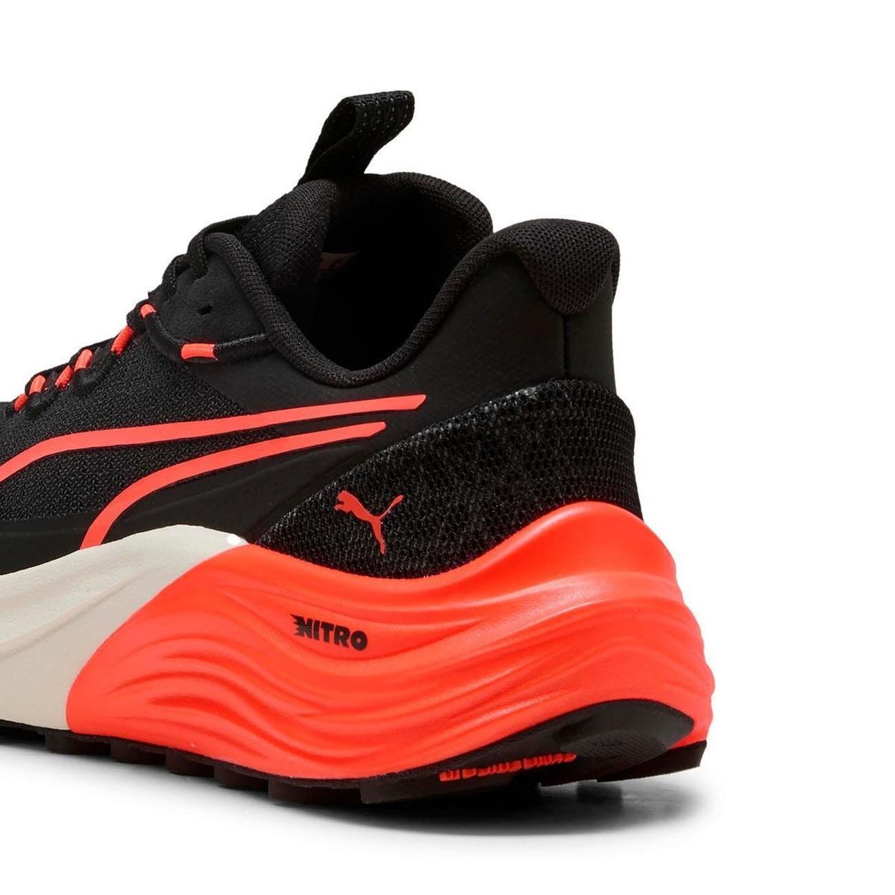 Puma 310791 Electrify Nitro 4 Trail Spor Ayakkabı Siyah-Kırmızı - 4