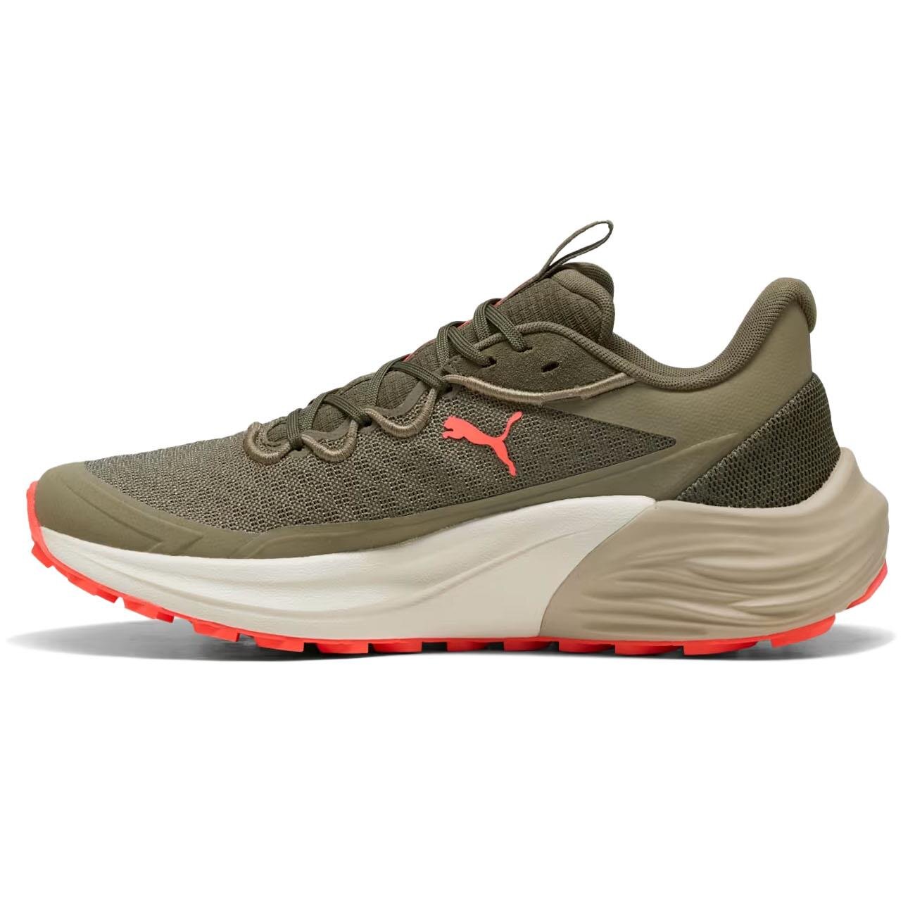 Puma 310791 Electrify Nitro 4 Trail Spor Ayakkabı Yeşil-Kırmızı - 3