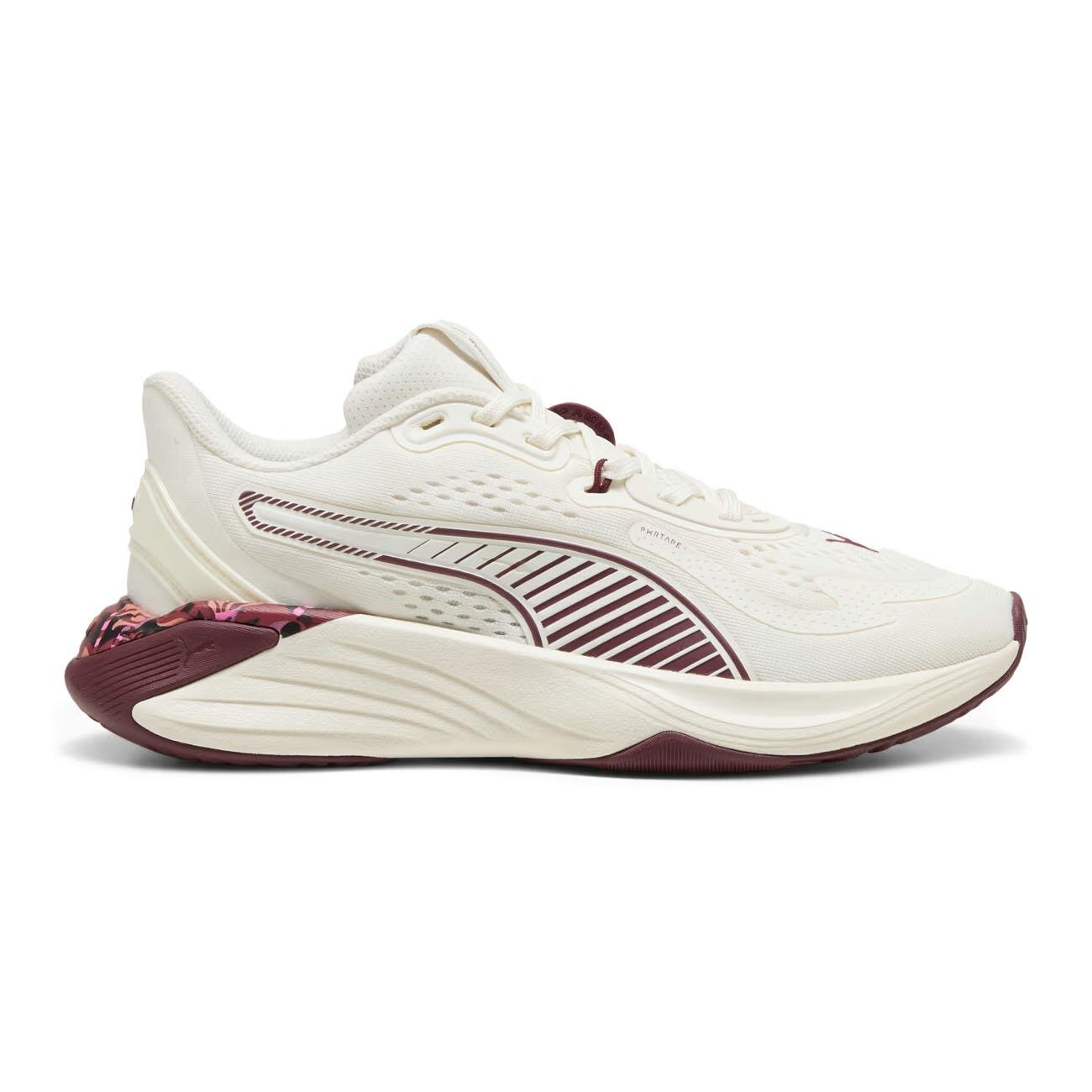 Puma 311739 PWR Hybrid TR Wns Floral Ri Spor Ayakkabı Krem - 1