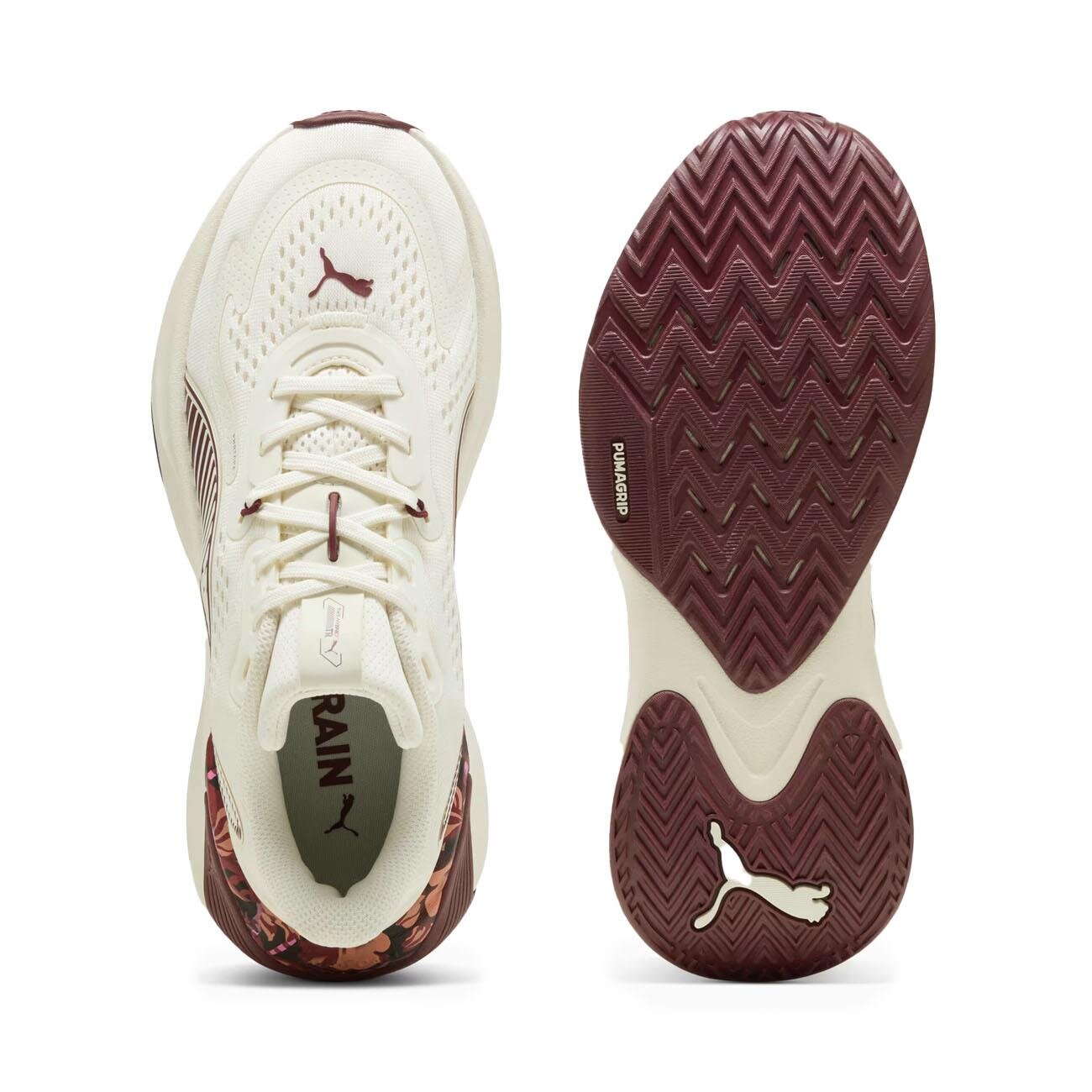 Puma 311739 PWR Hybrid TR Wns Floral Ri Spor Ayakkabı Krem - 5