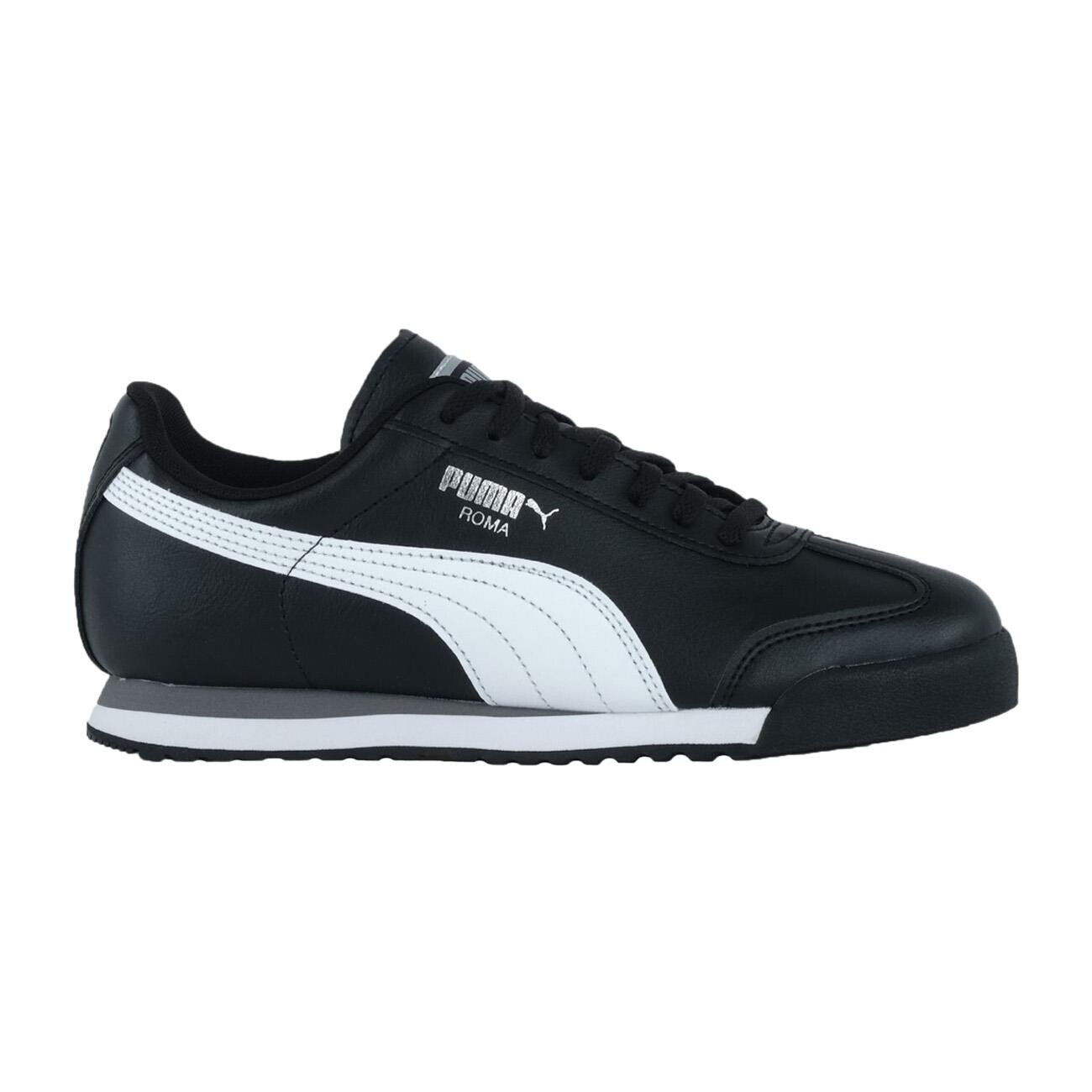 Puma 354259 Roma Basic Jr Siyah Beyaz - 1