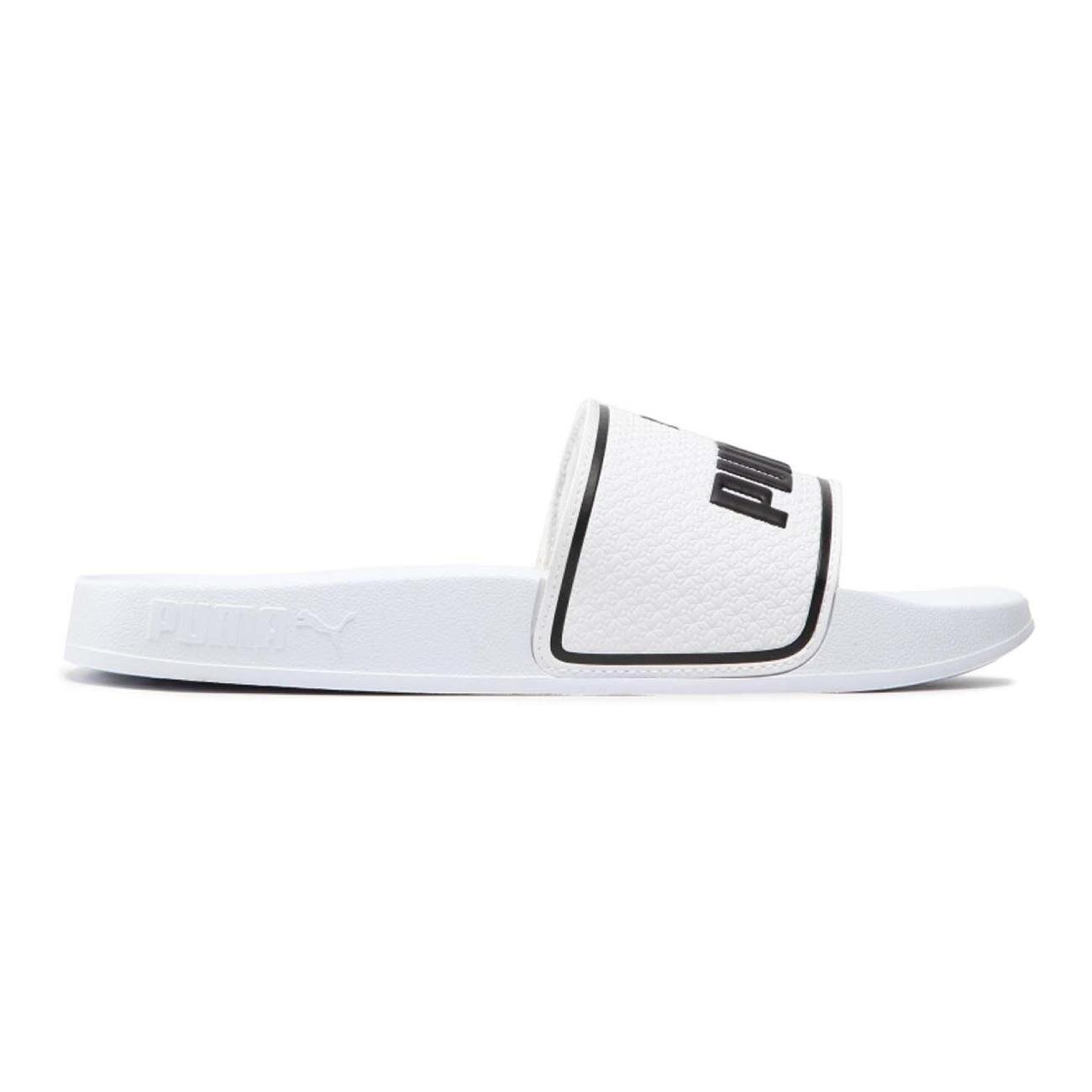 Puma 384139 Leadcat 2.0 Terlik Beyaz-Siyah - 1