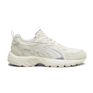 Puma 393489 Milenio Tech Suede Spor Ayakkabı Krem - Puma