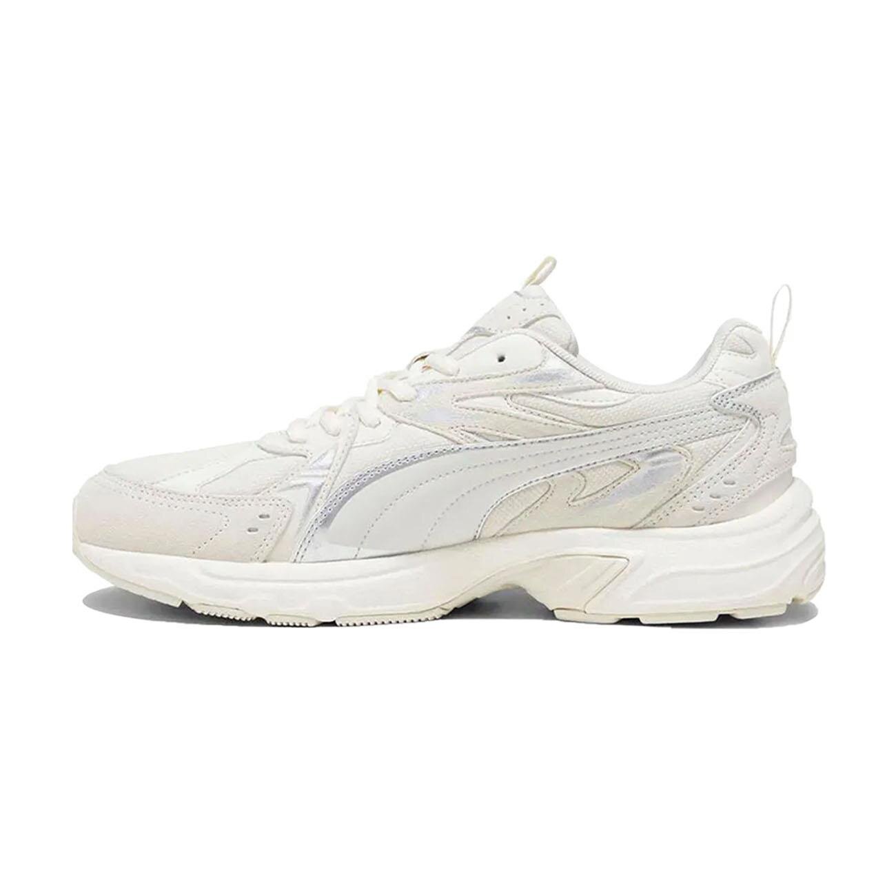 Puma 393489 Milenio Tech Suede Spor Ayakkabı Krem - 2