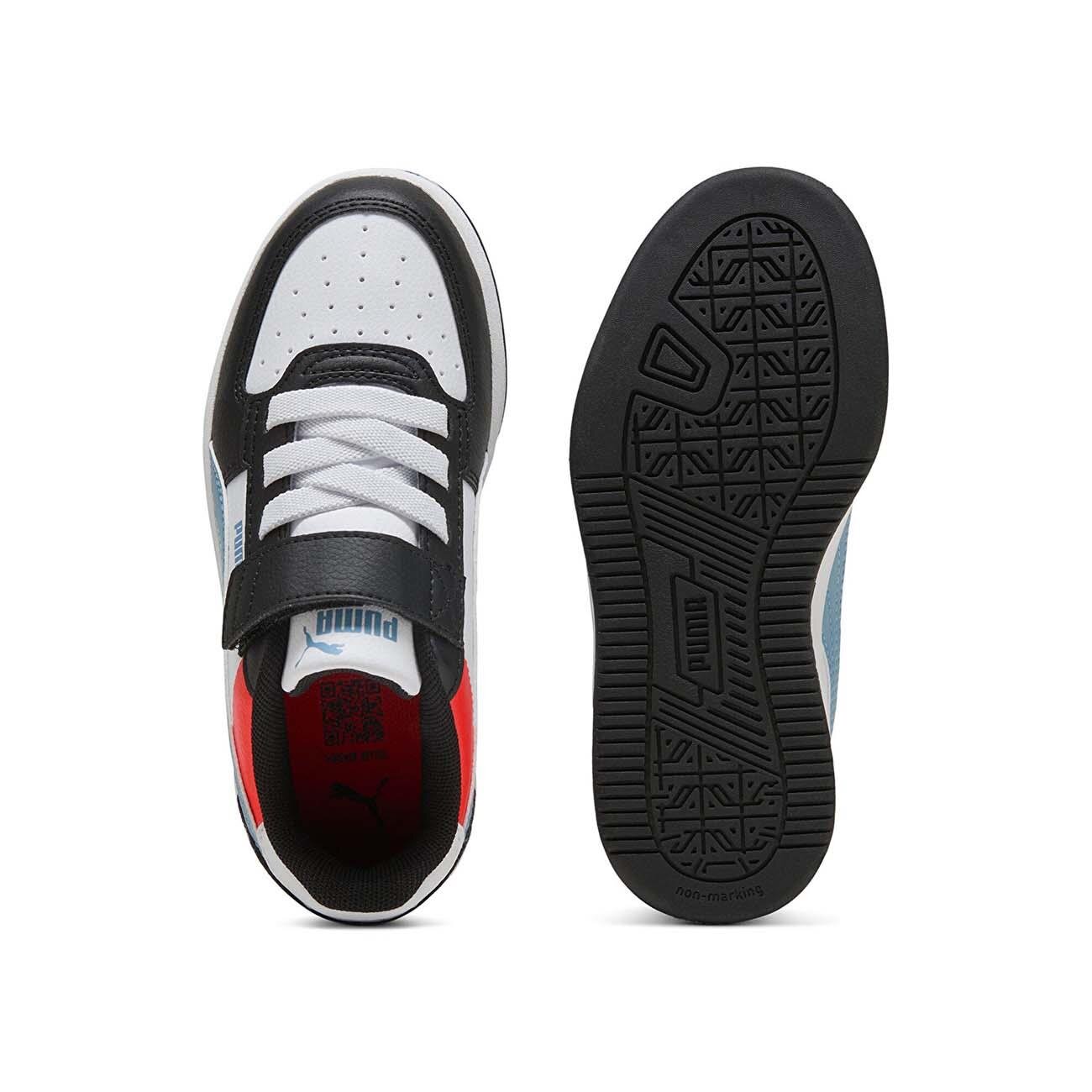 Puma 394462 Caven 2.0 Block AC+ PS Spor Ayakkabı Beyaz-Mavi - 4