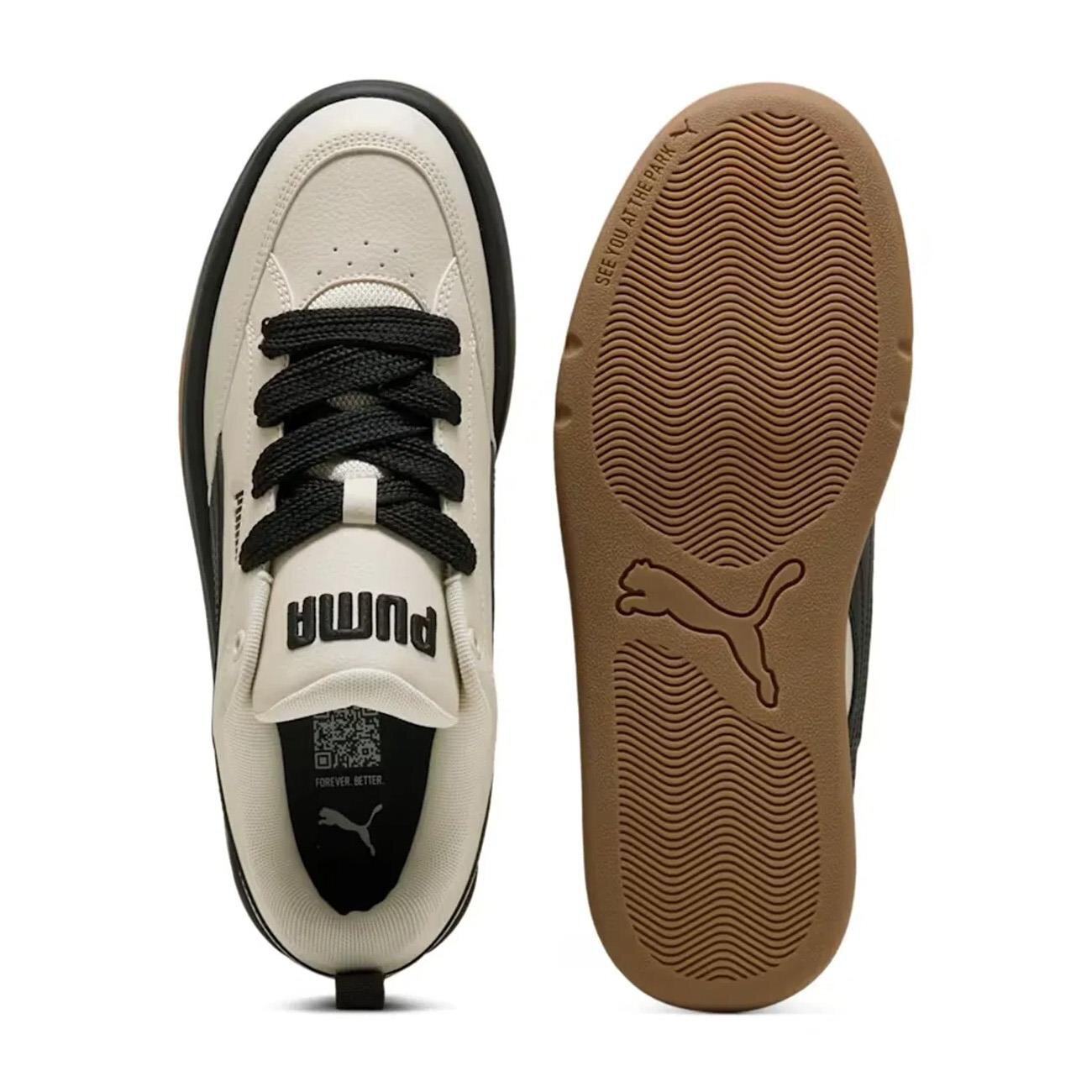 Puma 395084 Park Lifestyle Sugared Spor Ayakkabı Bej - 5