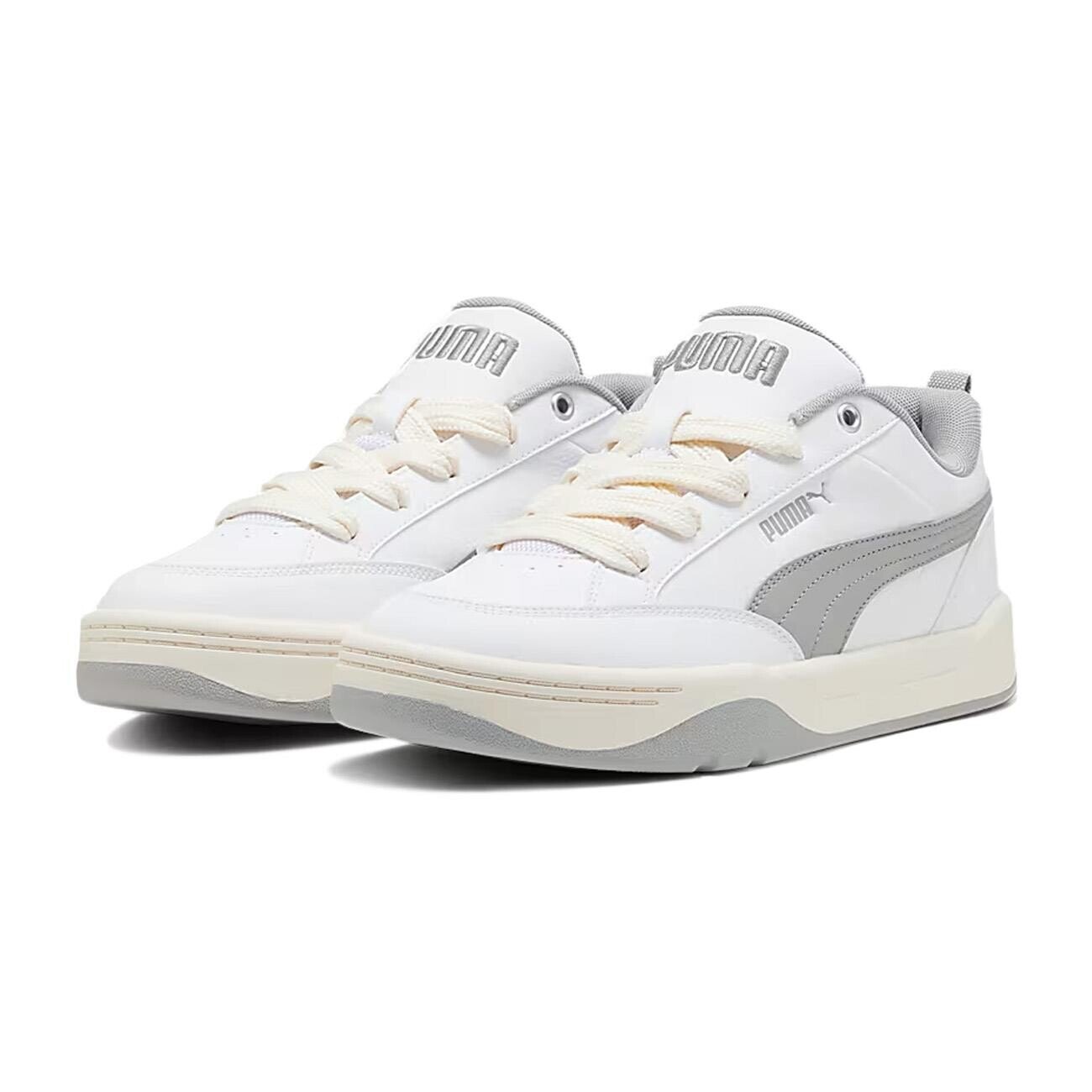 Puma 395084 Park Lifestyle Almond Spor Ayakkabı Beyaz - 3