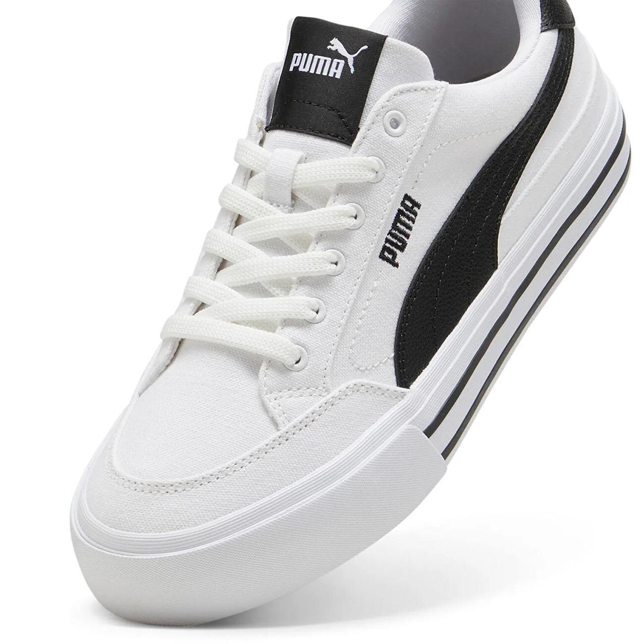 Puma 396353 Court Classic Vulc FS Spor Ayakkabı Beyaz - 5