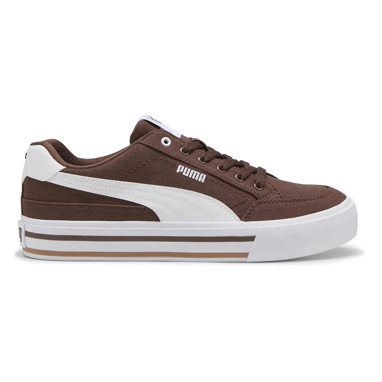 Puma 396353 Court Classic Vulc FS Spor Ayakkabı Kahve - 1
