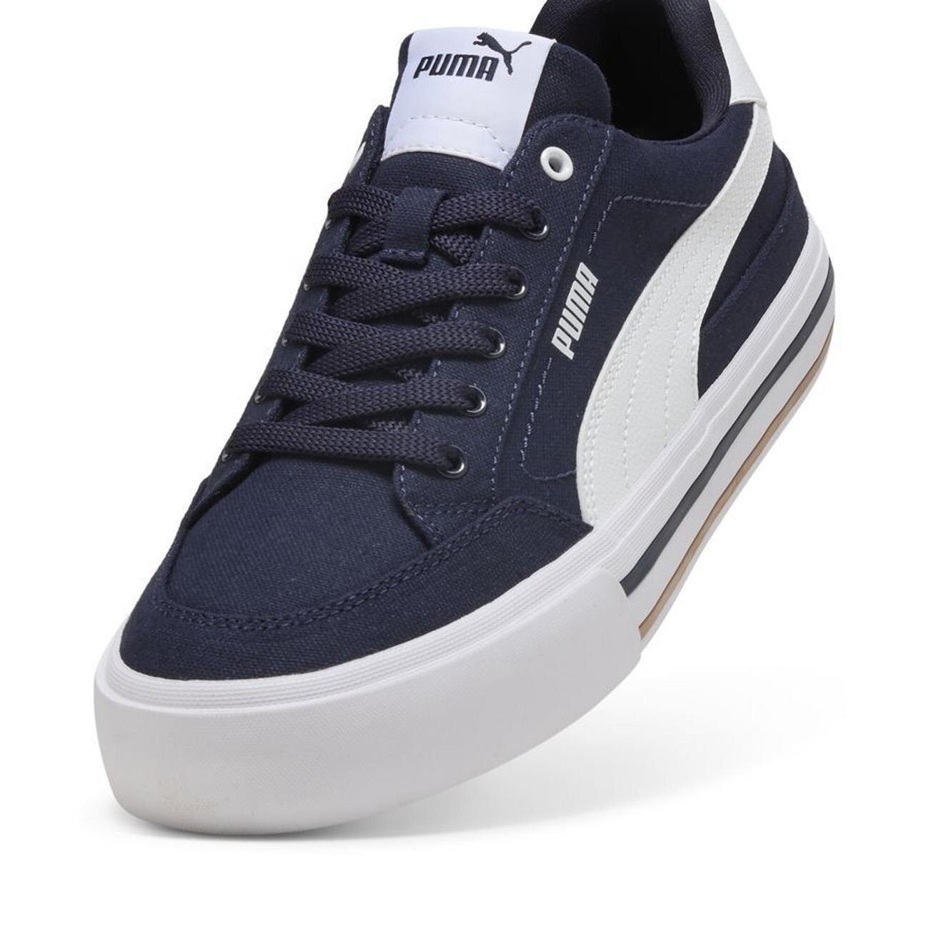 Puma 396353 Court Classic Vulc FS Spor Ayakkabı Lacivert - 5