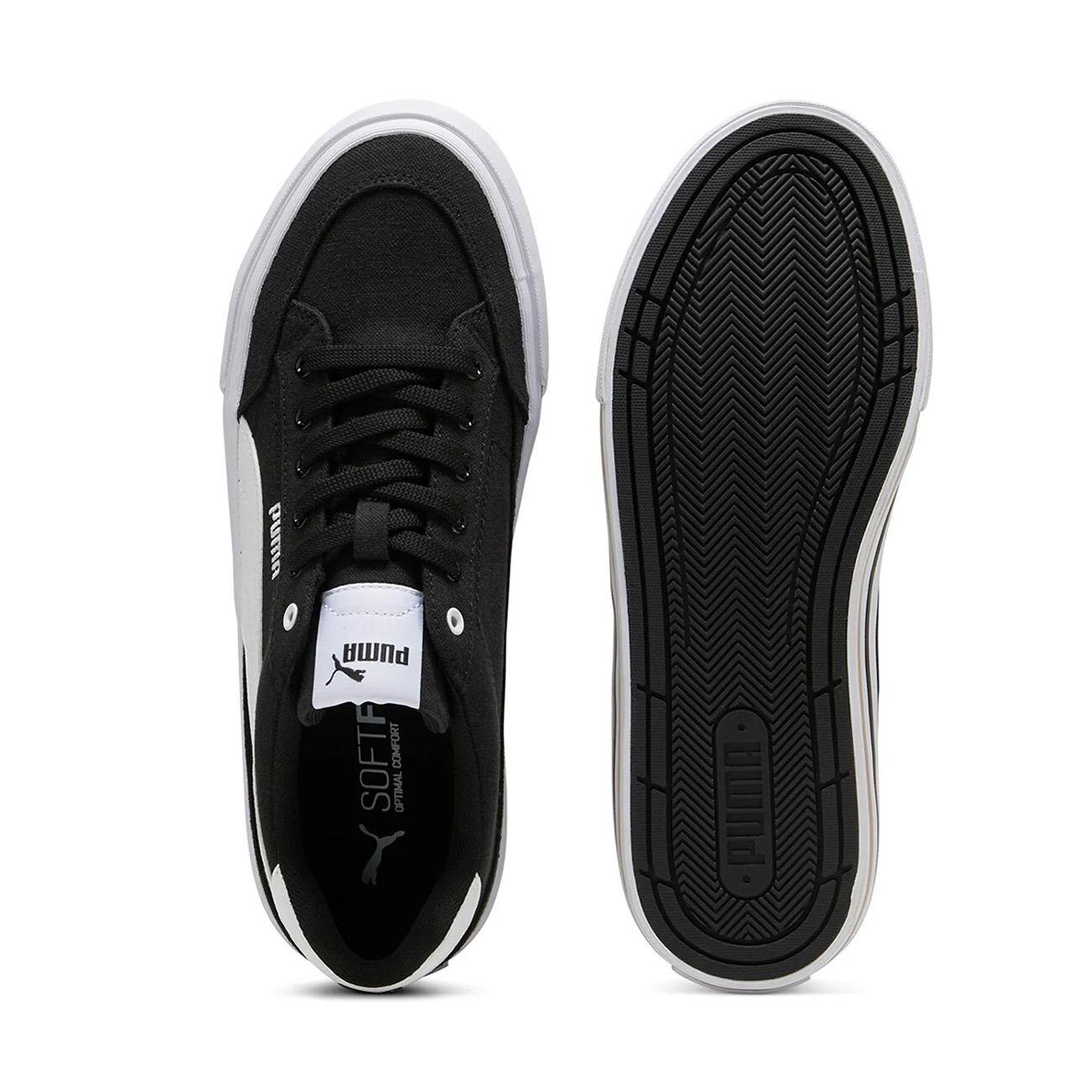 Puma 396353 Court Classic Vulc FS Spor Ayakkabı Siyah - 5