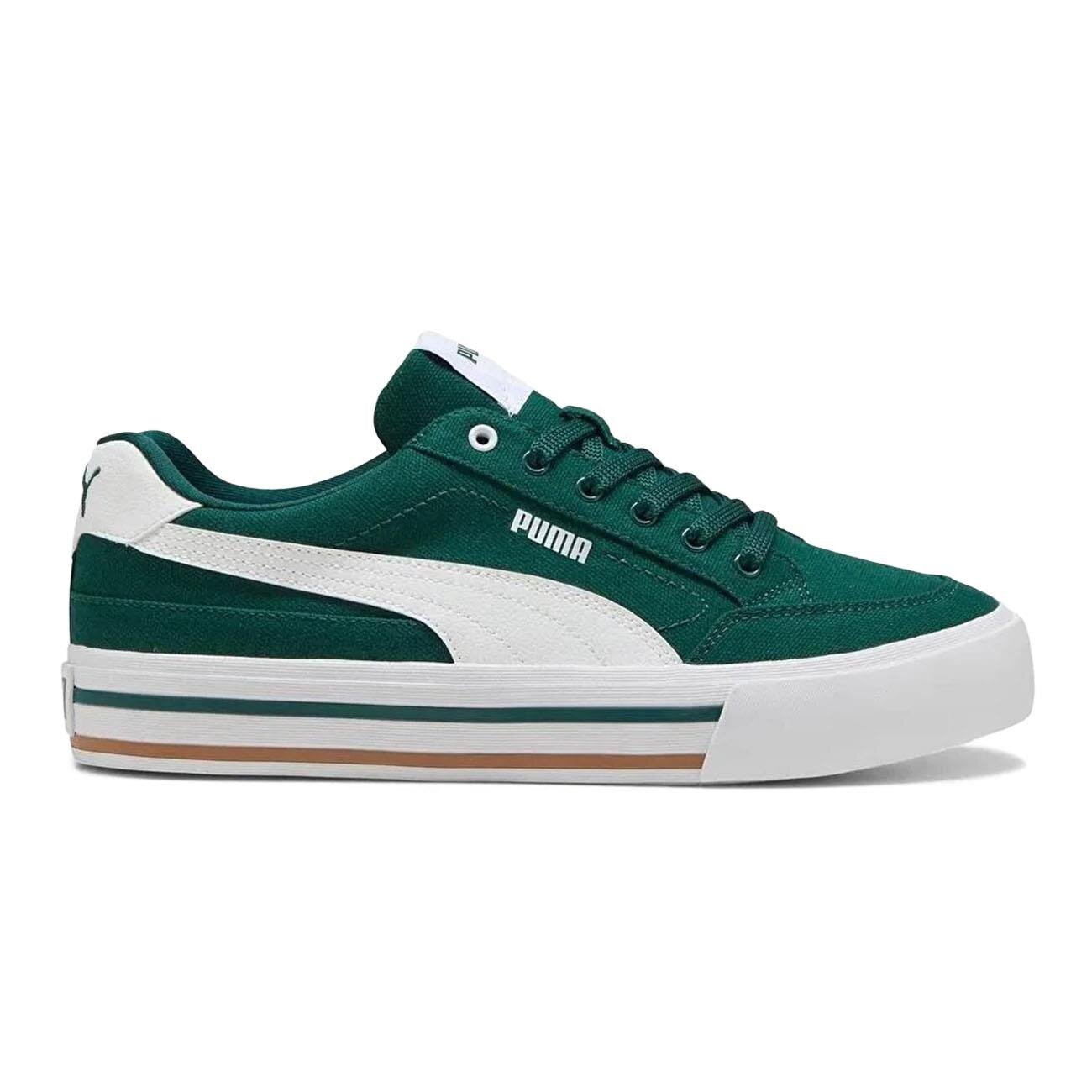 Puma 396353 Court Classic Vulc FS Spor Ayakkabı Yeşil - 1