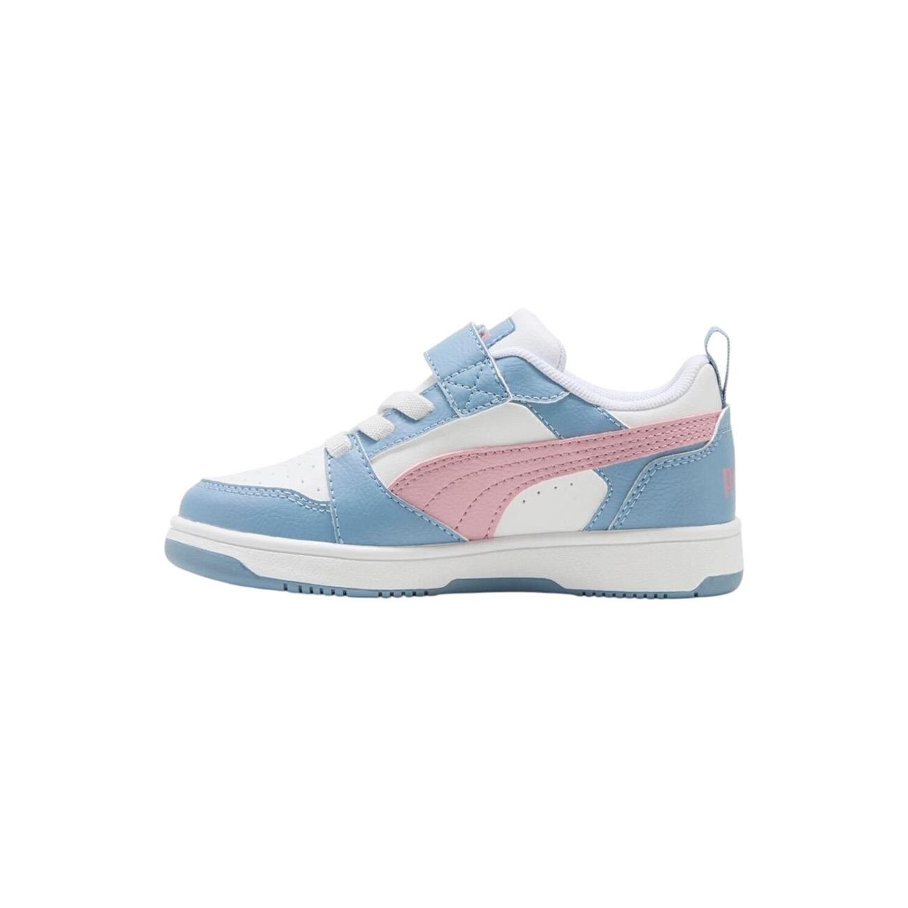 Puma 397419 Puma Rebound V6 Lo AC+ PS Spor Ayakkabı Beyaz-Pembe - 2
